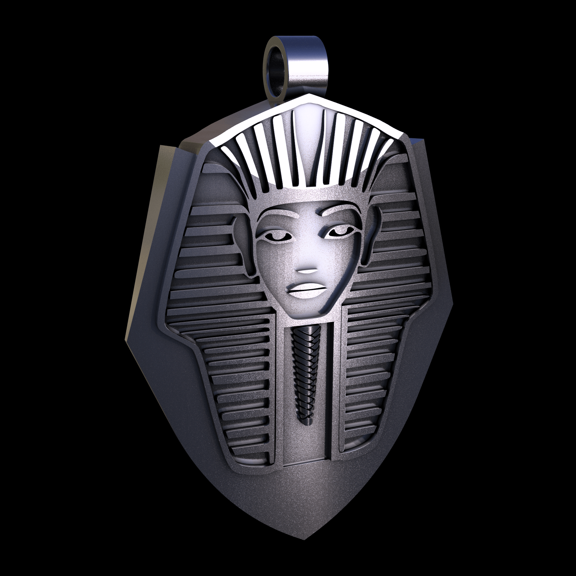 Sterling silver manufactured using wax casting, with a hand polished finish, for a slightly textured, mild sheen surface.