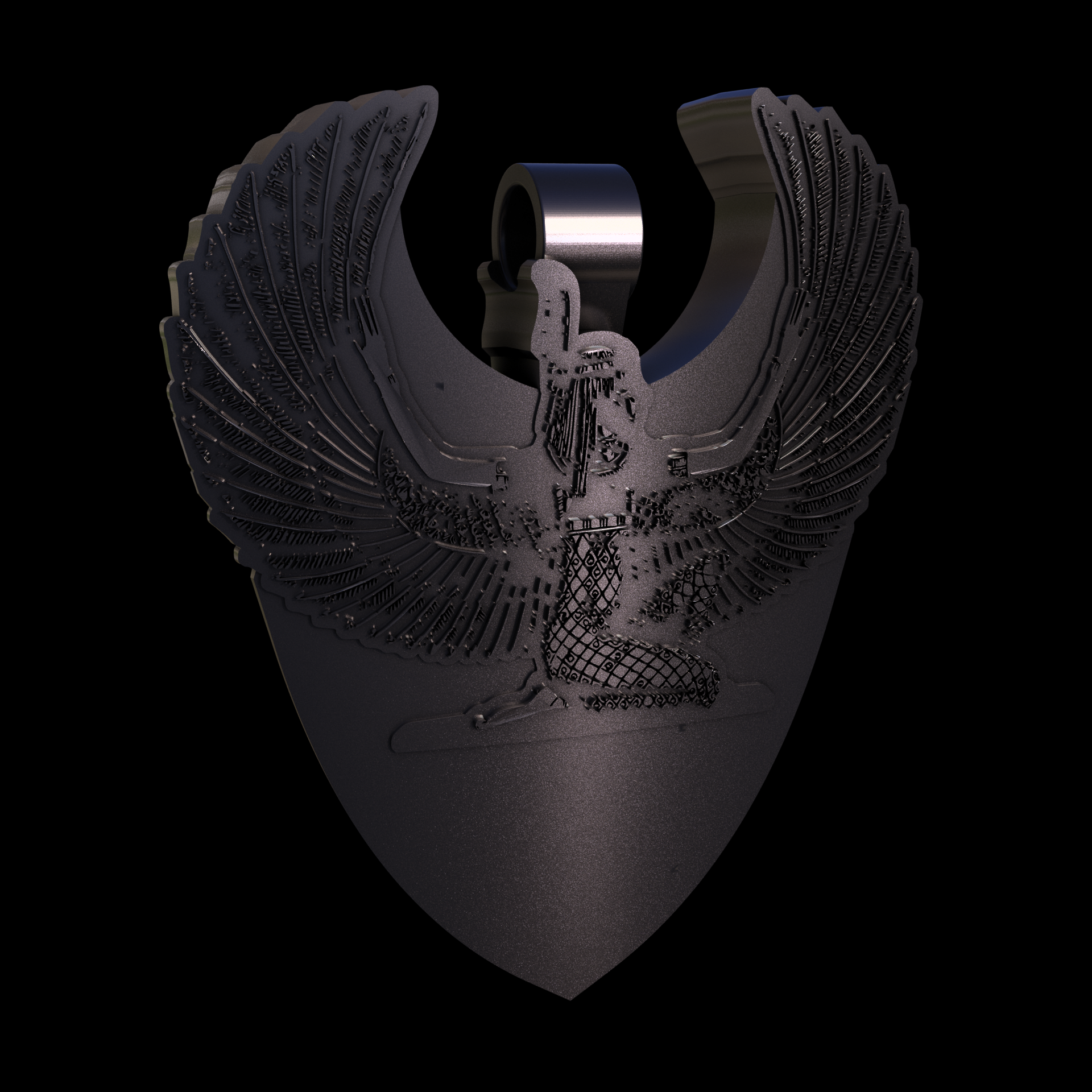 Bronze infused 420 stainless steel, manufactured using 3D printing, with visible print lines.