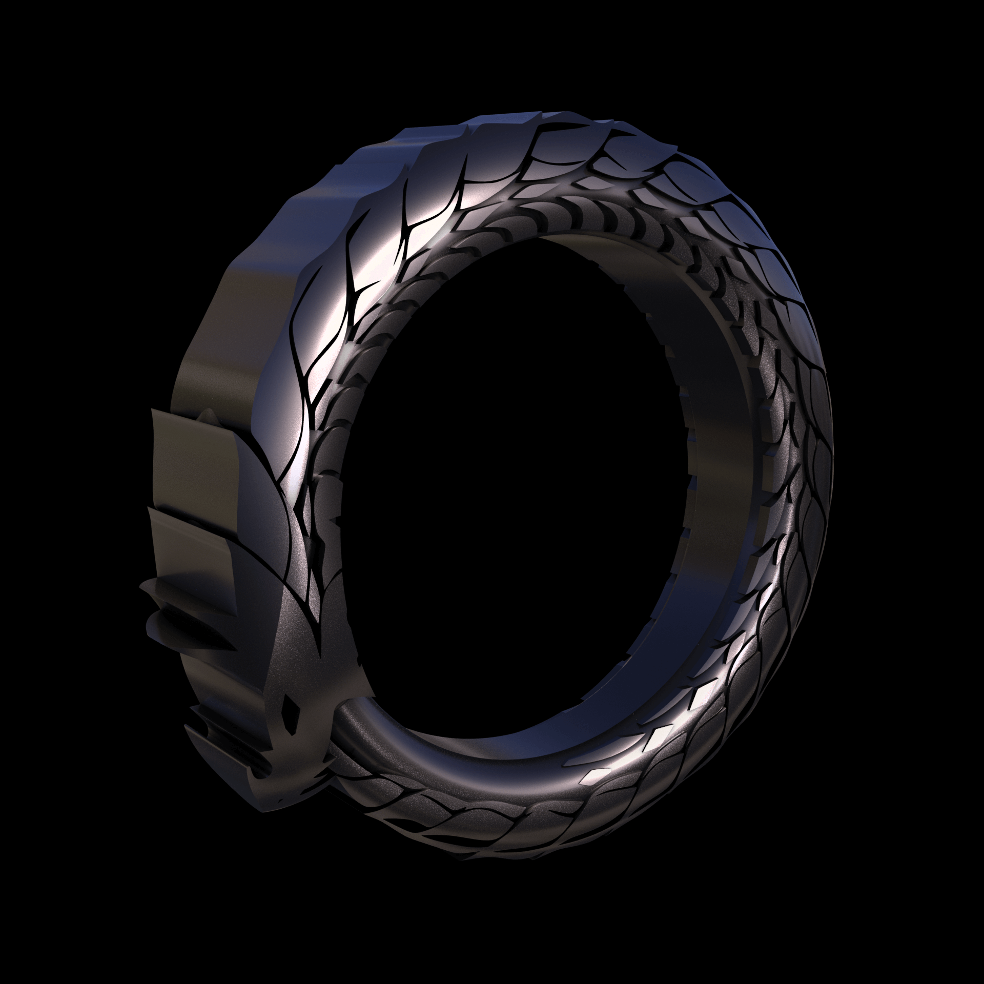 Bronze infused 420 stainless steel, manufactured using 3D printing, with visible print lines.
