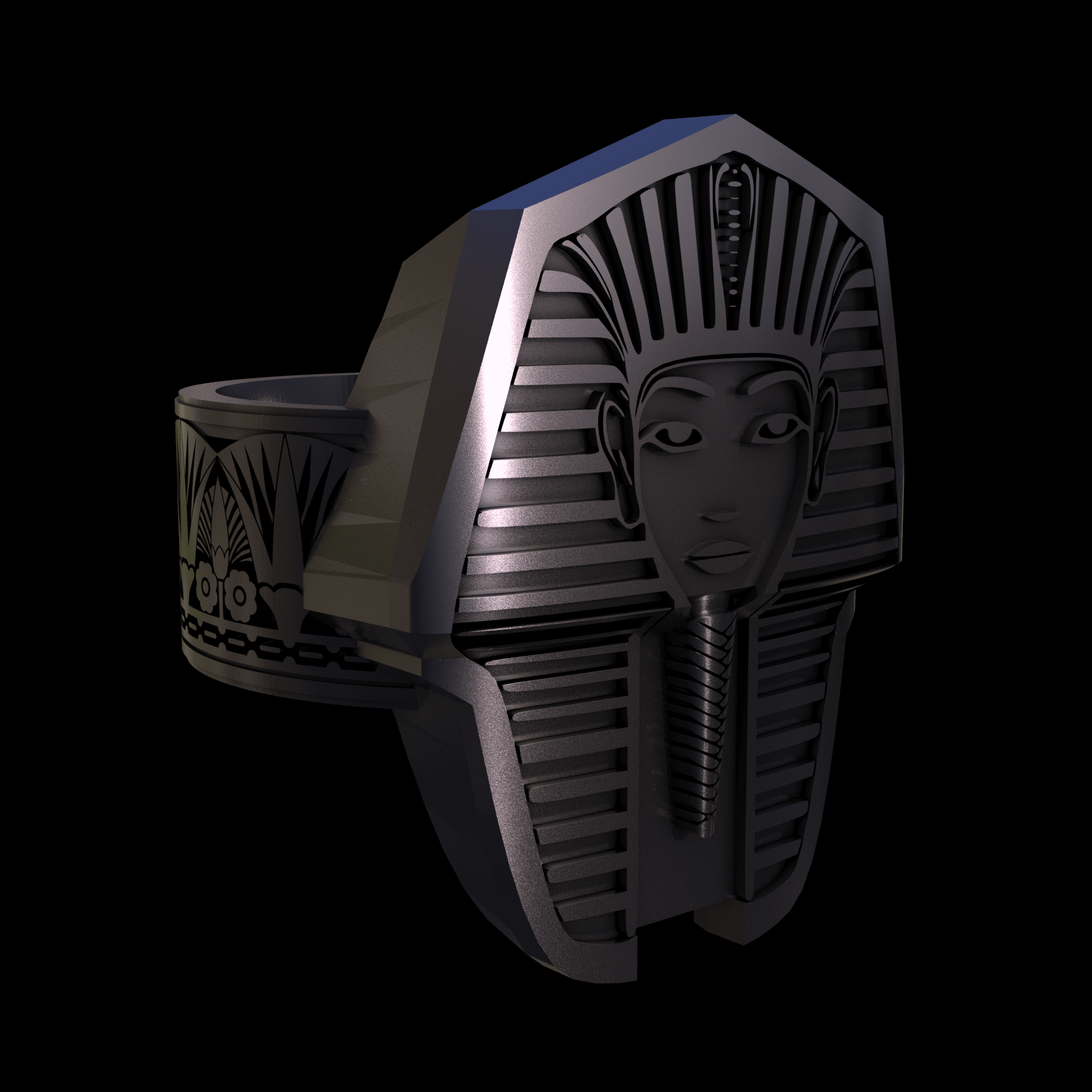 Bronze infused 420 stainless steel, manufactured using 3D printing, with visible print lines.