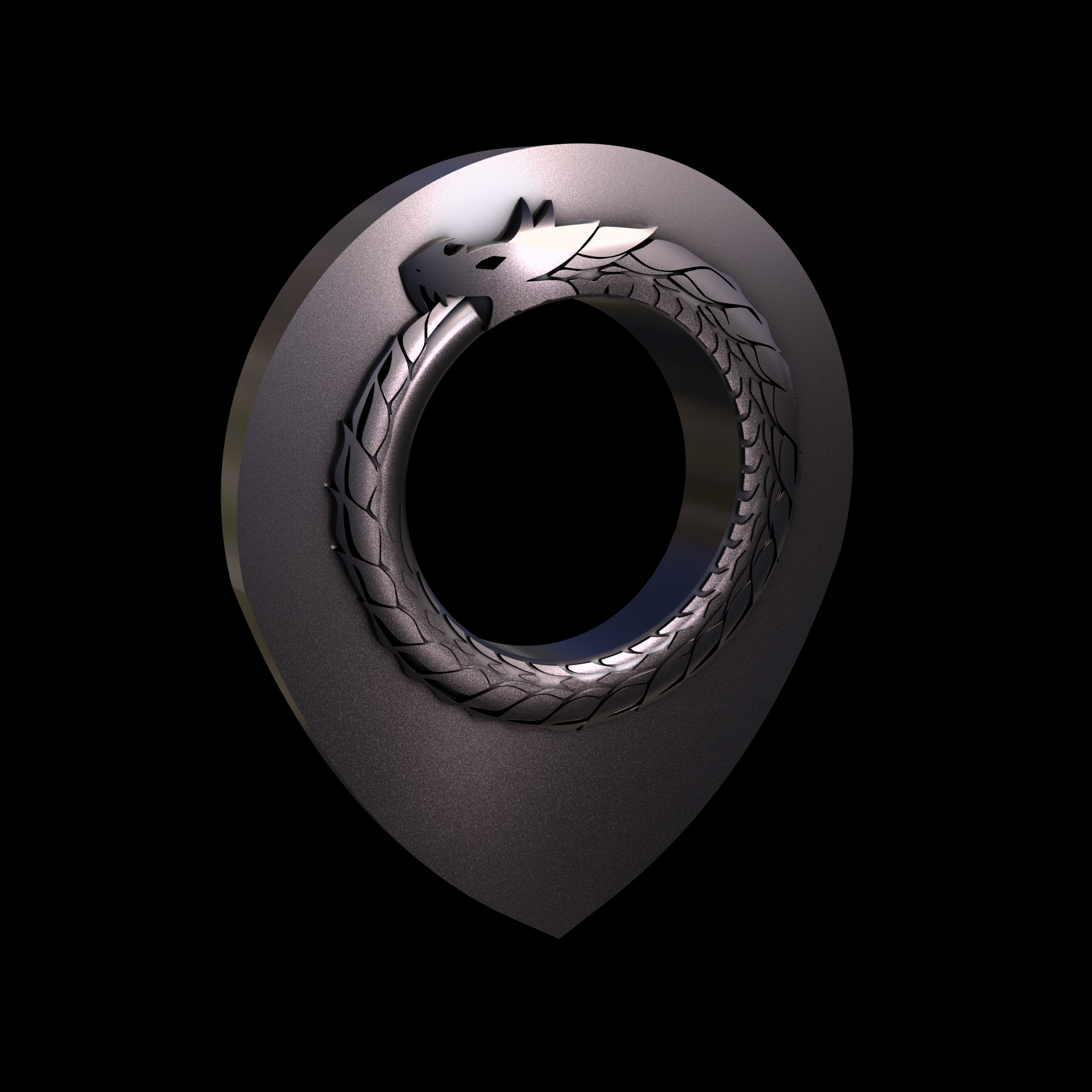 Bronze infused 420 stainless steel, manufactured using 3D printing, with visible print lines.