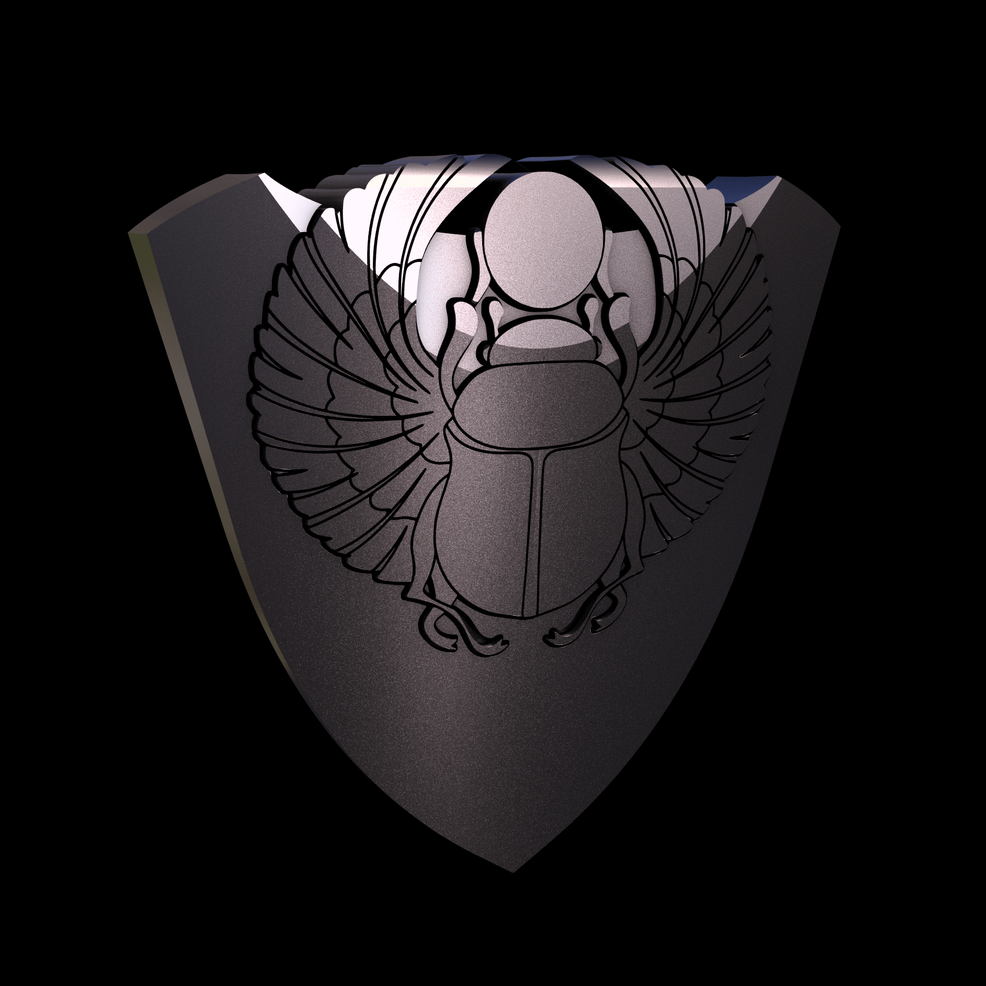 Bronze infused 420 stainless steel, manufactured using 3D printing, with visible print lines.