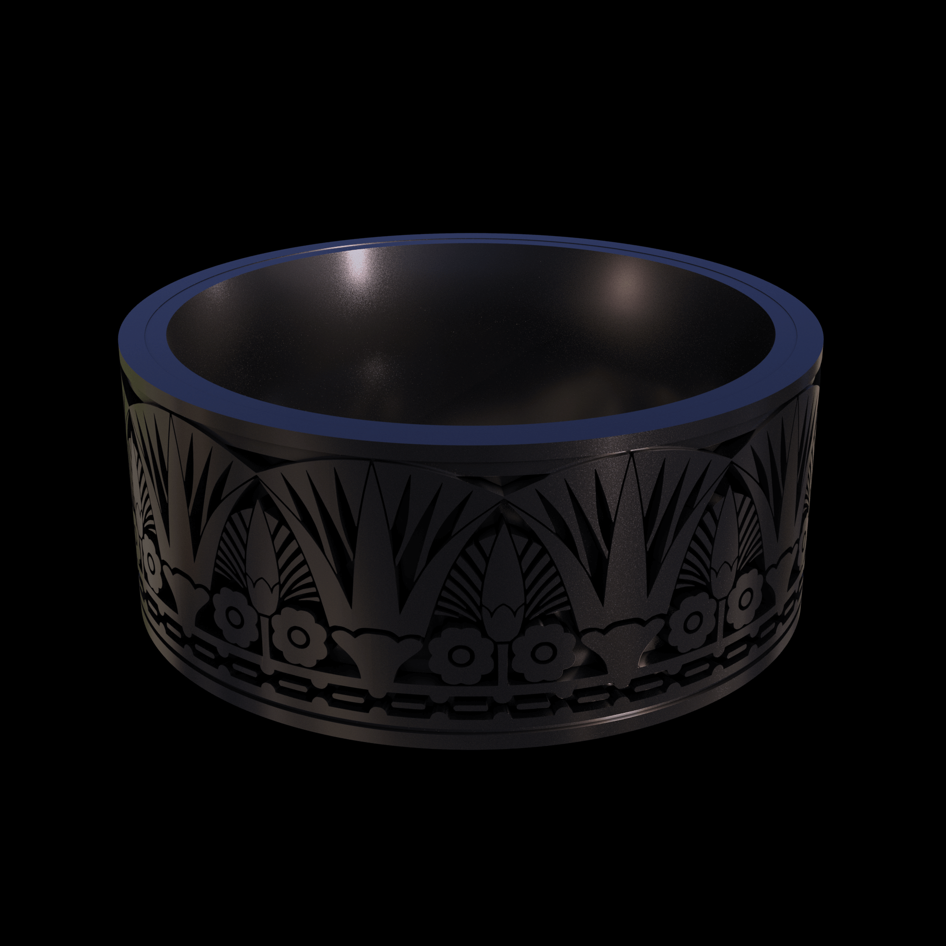 Bronze infused 420 stainless steel, manufactured using 3D printing, with visible print lines.