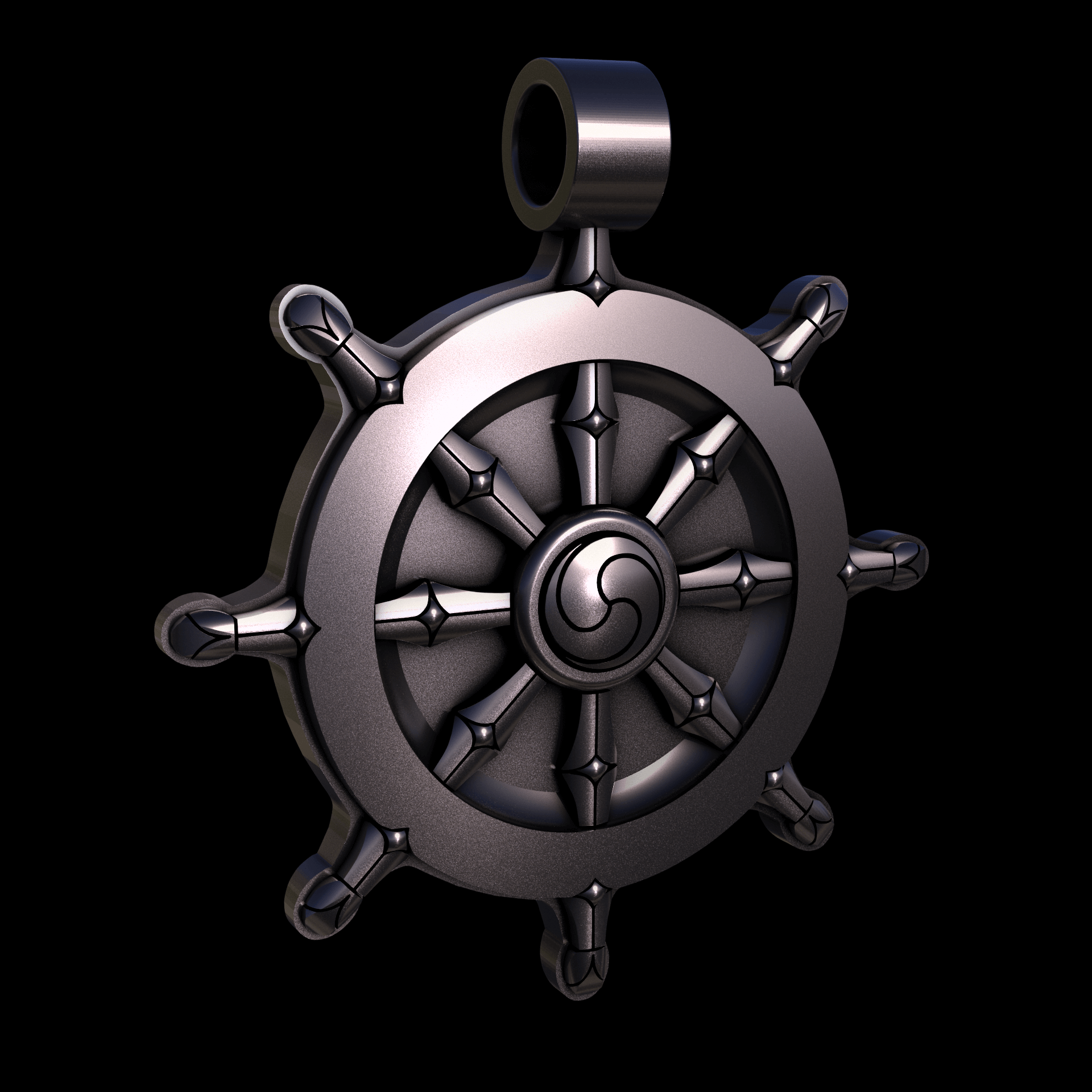 Bronze infused 420 stainless steel, manufactured using 3D printing, with visible print lines.