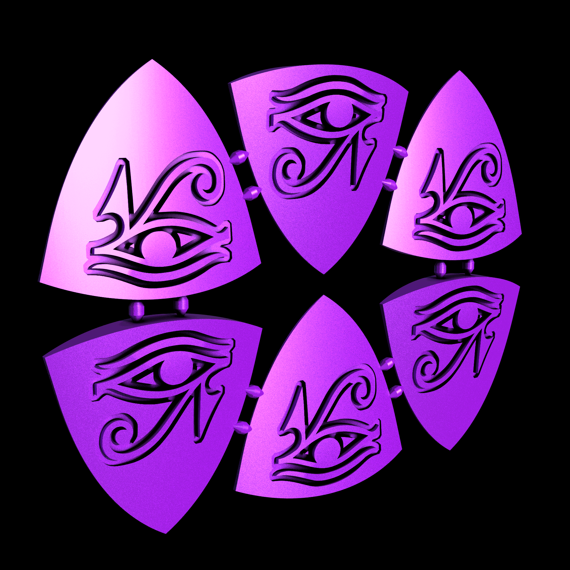 Nylon 12 plastic, manufactured using 3D printing, with a smooth surface finish.