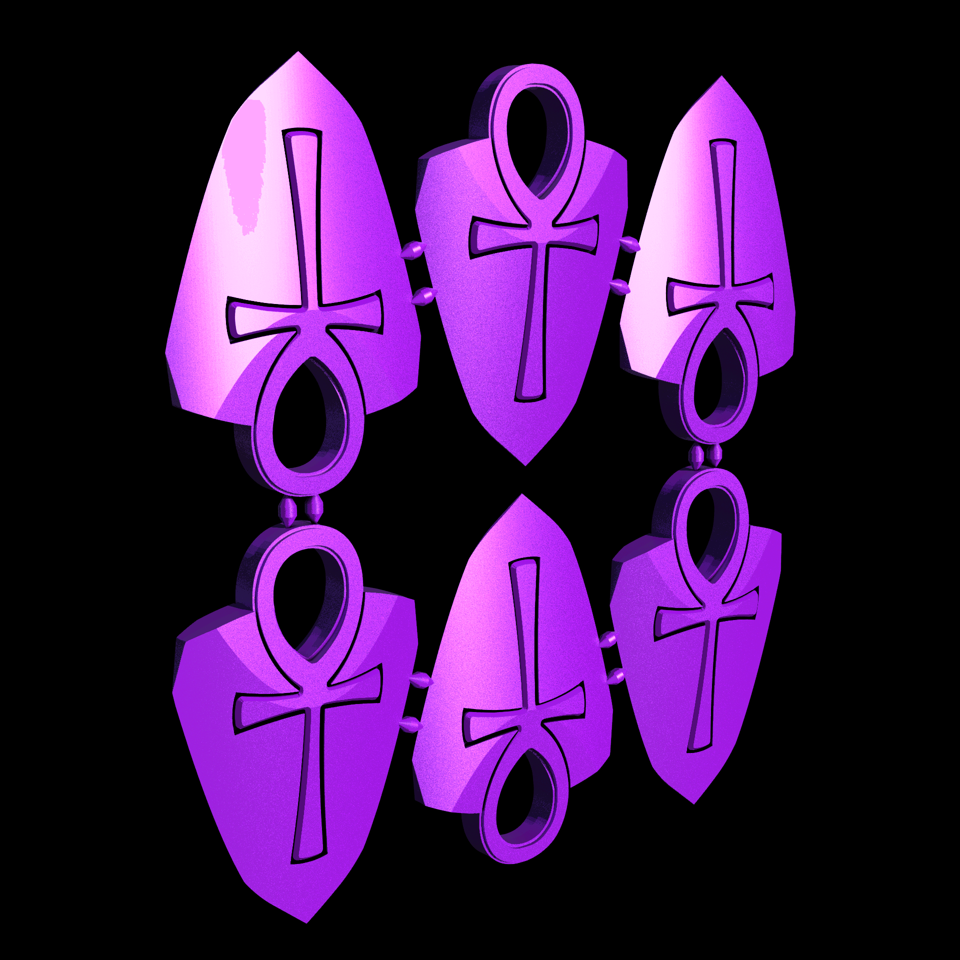 Nylon 12 plastic, manufactured using 3D printing, with a smooth surface finish.