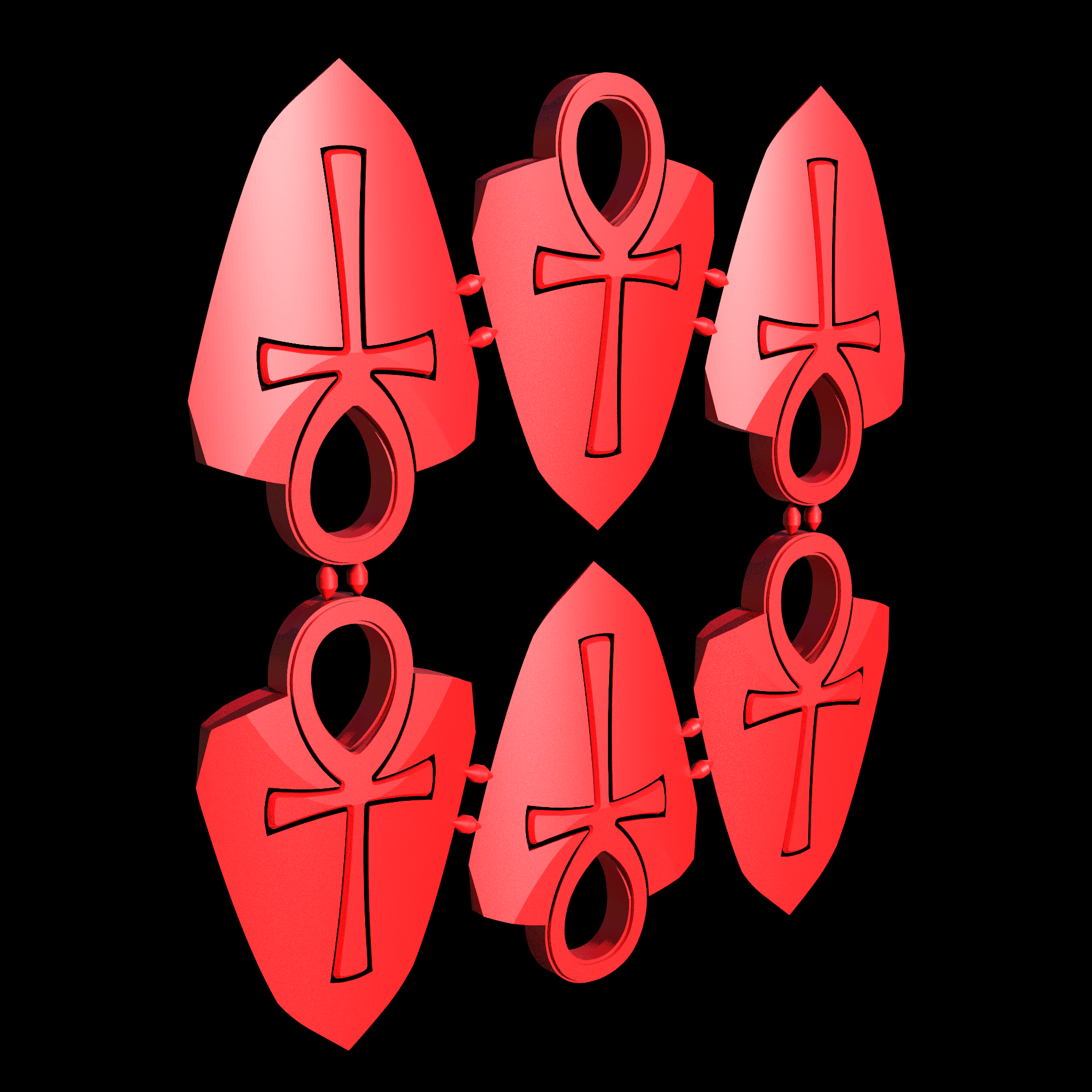 Nylon 12 plastic, manufactured using 3D printing, with a smooth surface finish.