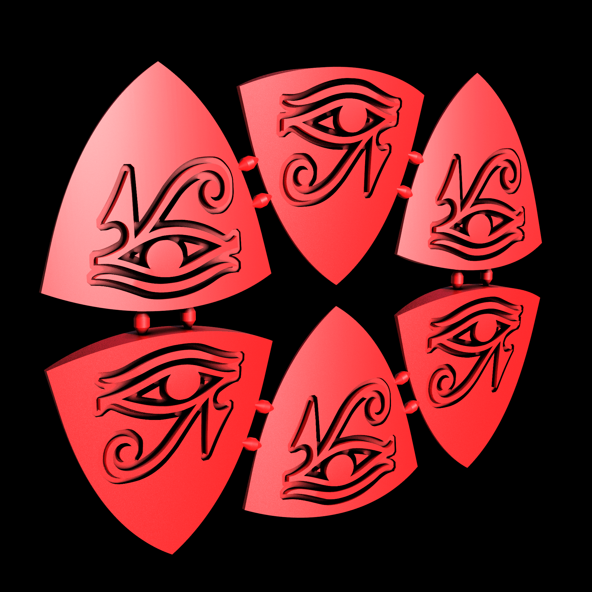 Nylon 12 plastic, manufactured using 3D printing, with a smooth surface finish.