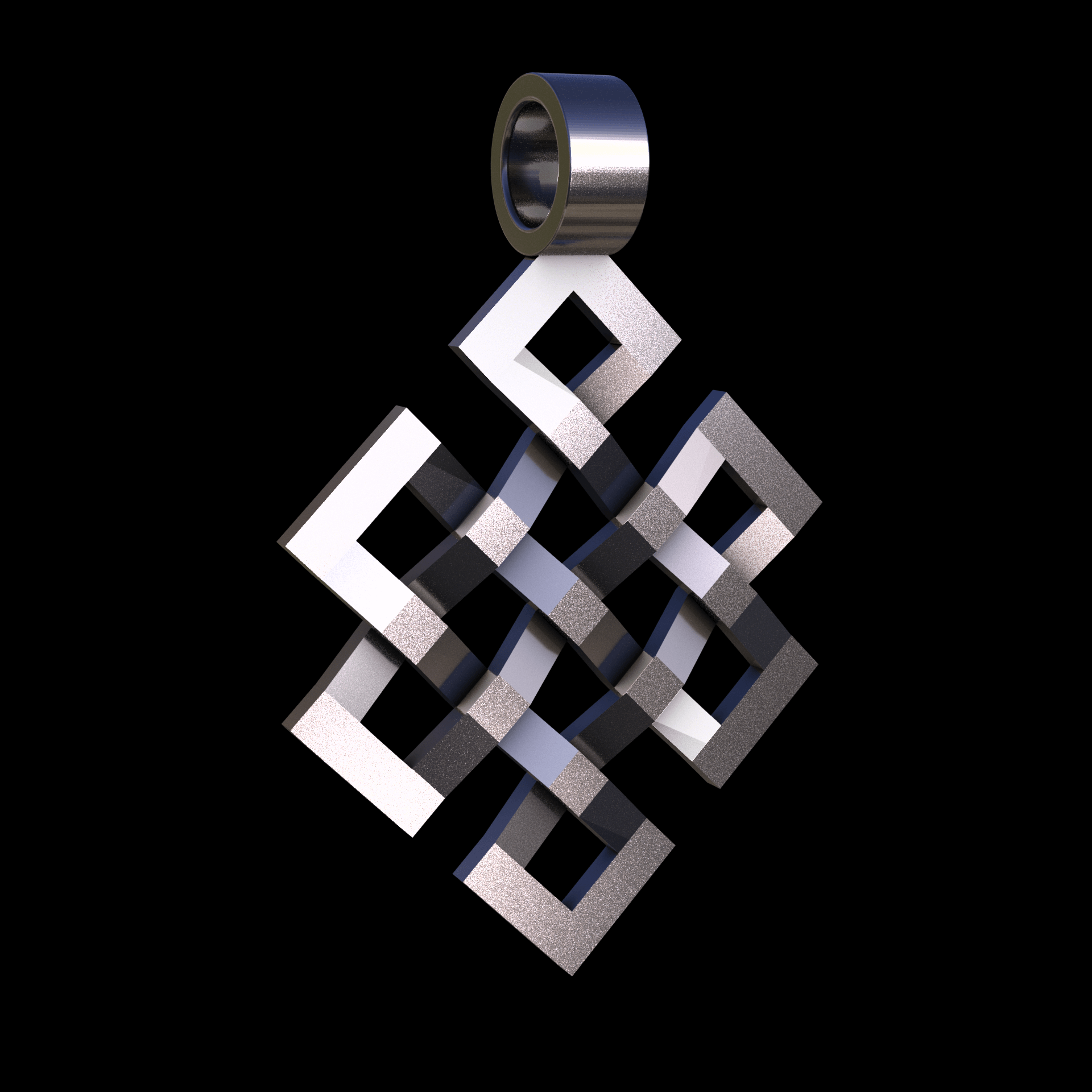 Brass manufactured using wax casting, with 0.5 micron thick electroplated rhodium surface, with a hand polished finish, for a shiny, fine sheen surface.