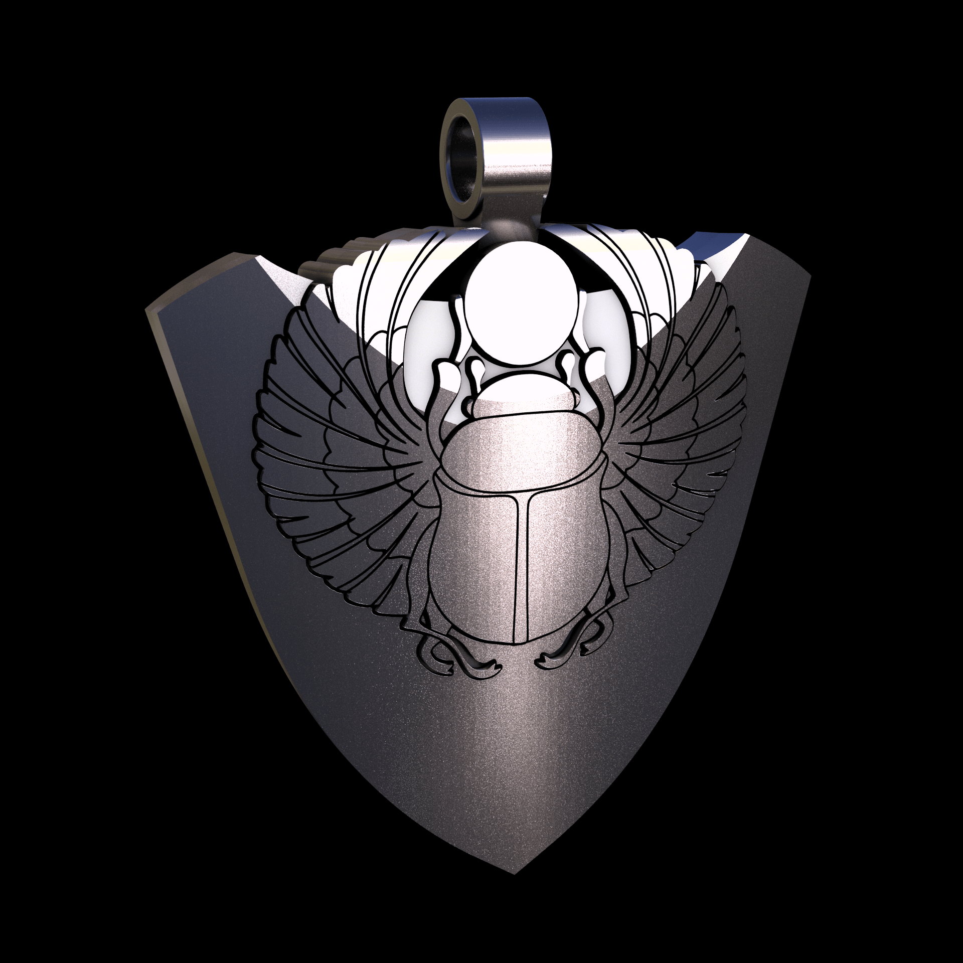 Brass manufactured using wax casting, with 0.5 micron thick electroplated rhodium surface, with a hand polished finish, for a shiny, fine sheen surface.