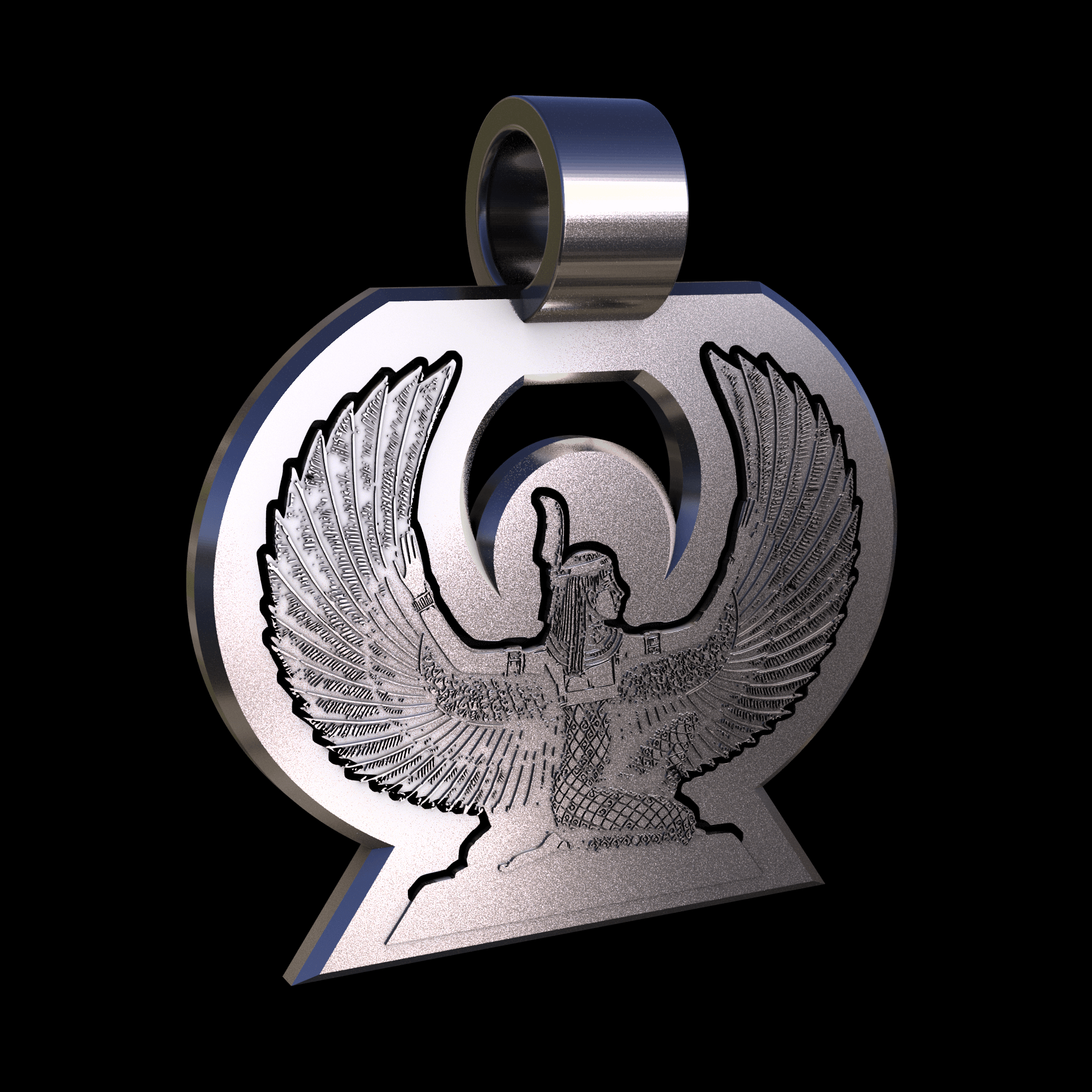 Brass manufactured using wax casting, with 0.5 micron thick electroplated rhodium surface, with a hand polished finish, for a shiny, fine sheen surface.