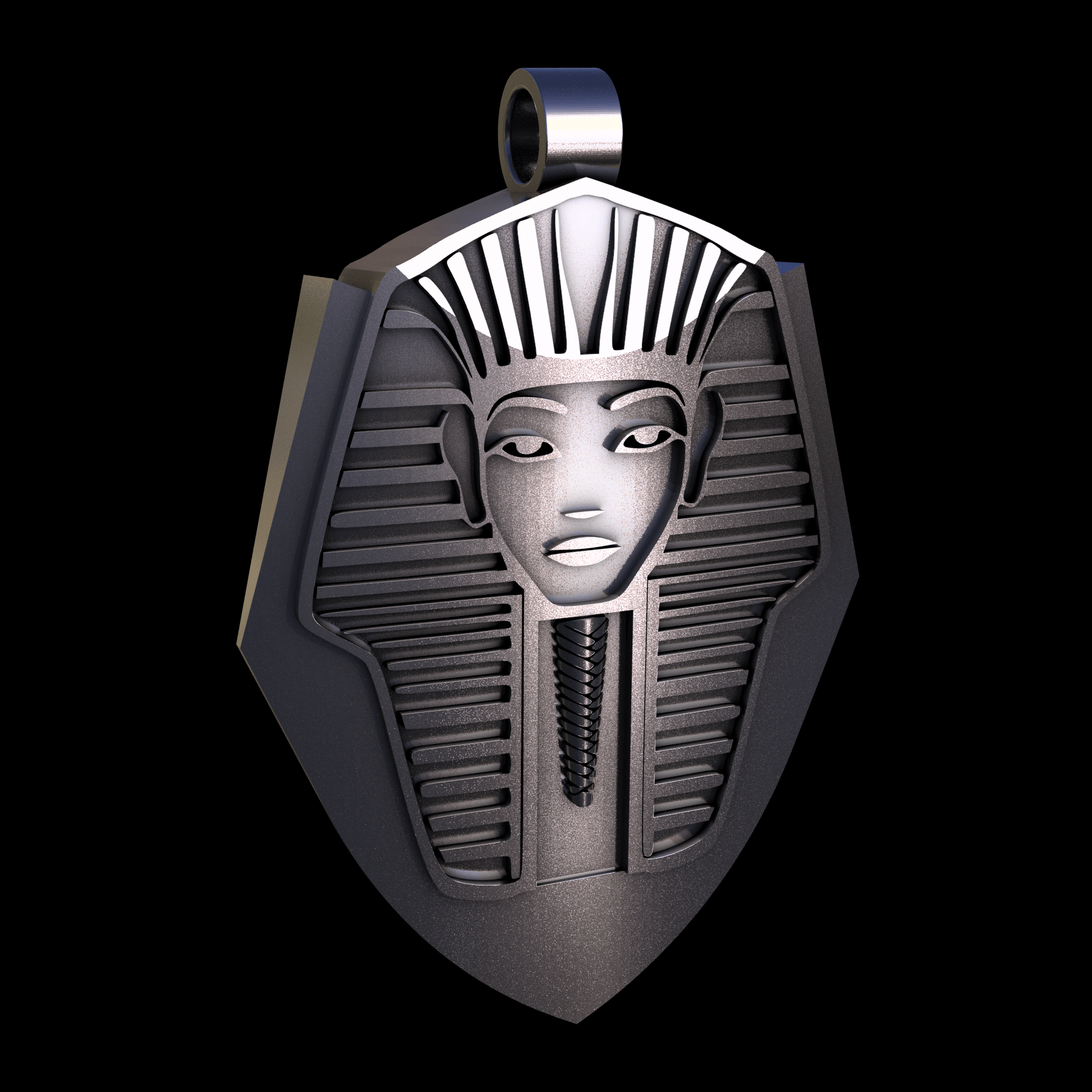 Brass manufactured using wax casting, with 0.5 micron thick electroplated rhodium surface, with a hand polished finish, for a shiny, fine sheen surface.