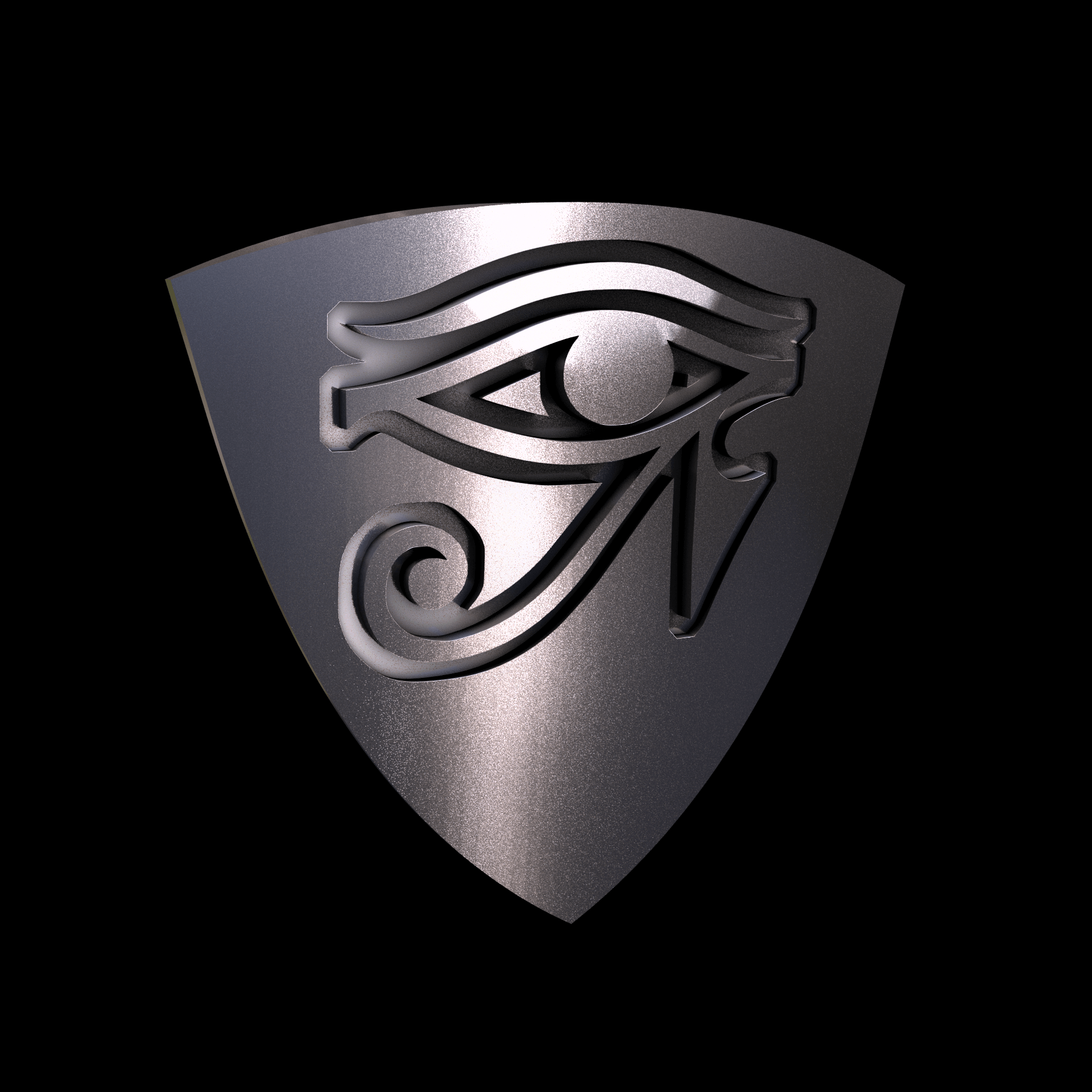 Brass manufactured using wax casting, with 0.5 micron thick electroplated rhodium surface, with a hand polished finish, for a shiny, fine sheen surface.