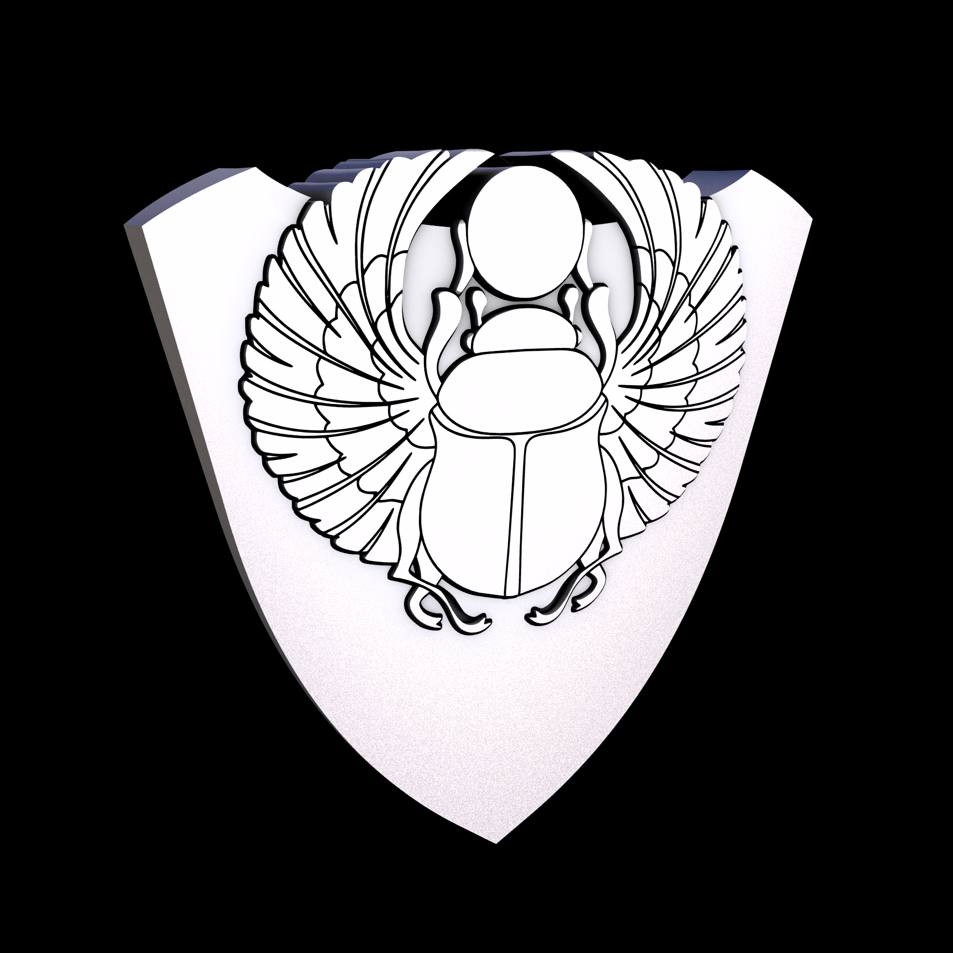 Stainless Steel 17-4PH, manufactured using 3D printing, and media blasted after sintering, for a semi matte, rough surface finish.