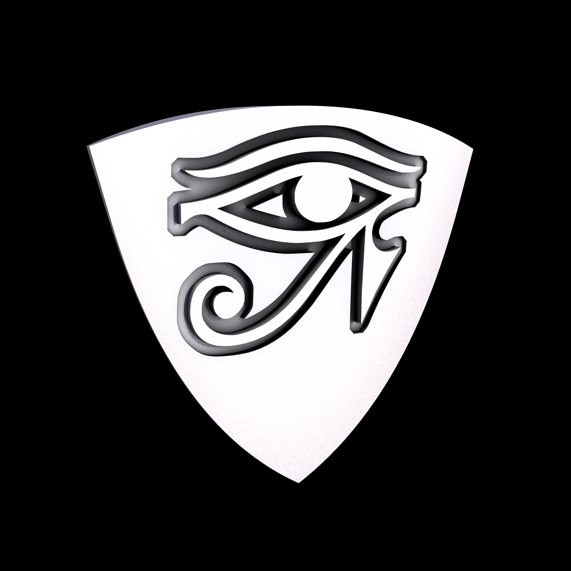 Stainless Steel 17-4PH, manufactured using 3D printing, and media blasted after sintering, for a semi matte, rough surface finish.