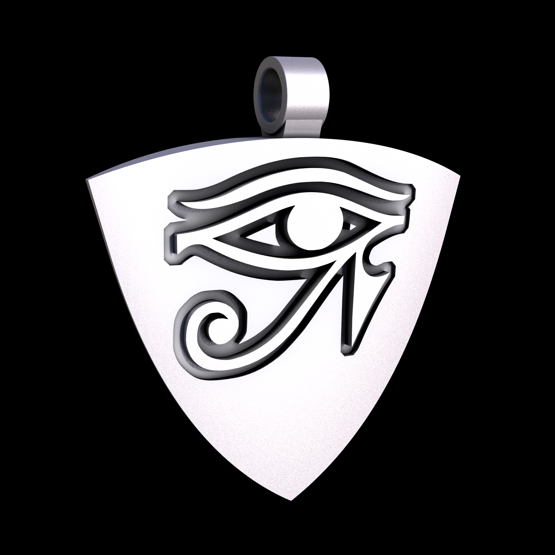 Stainless Steel 17-4PH, manufactured using 3D printing, and media blasted after sintering, for a semi matte, rough surface finish.