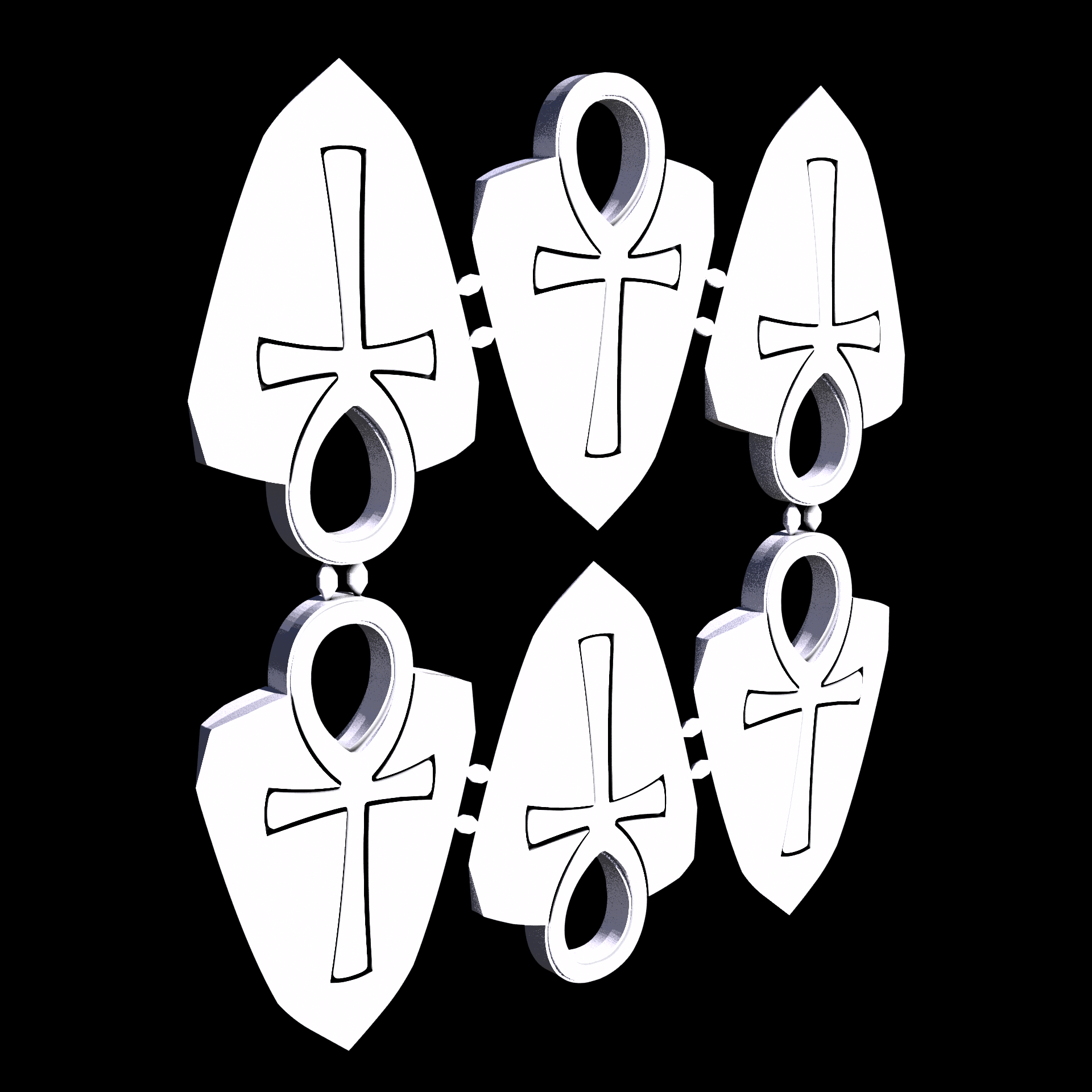 PA11 plastic, manufactured using 3D printing, with a slightly rough, matte surface finish.