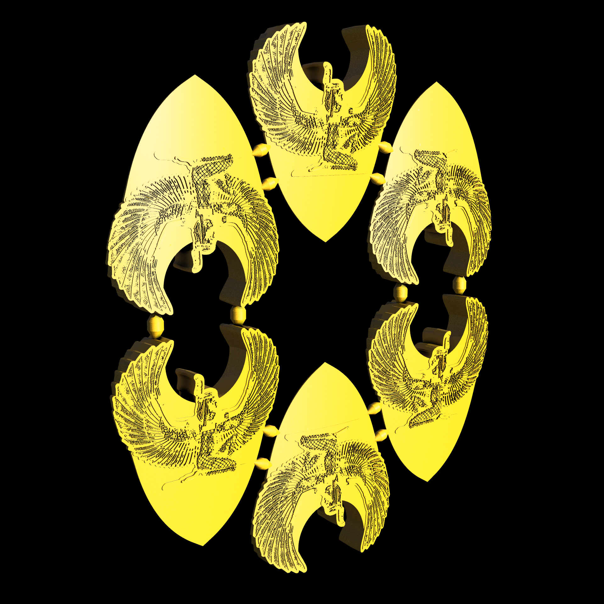 Nylon 12 plastic, manufactured using 3D printing, with a smooth surface finish.