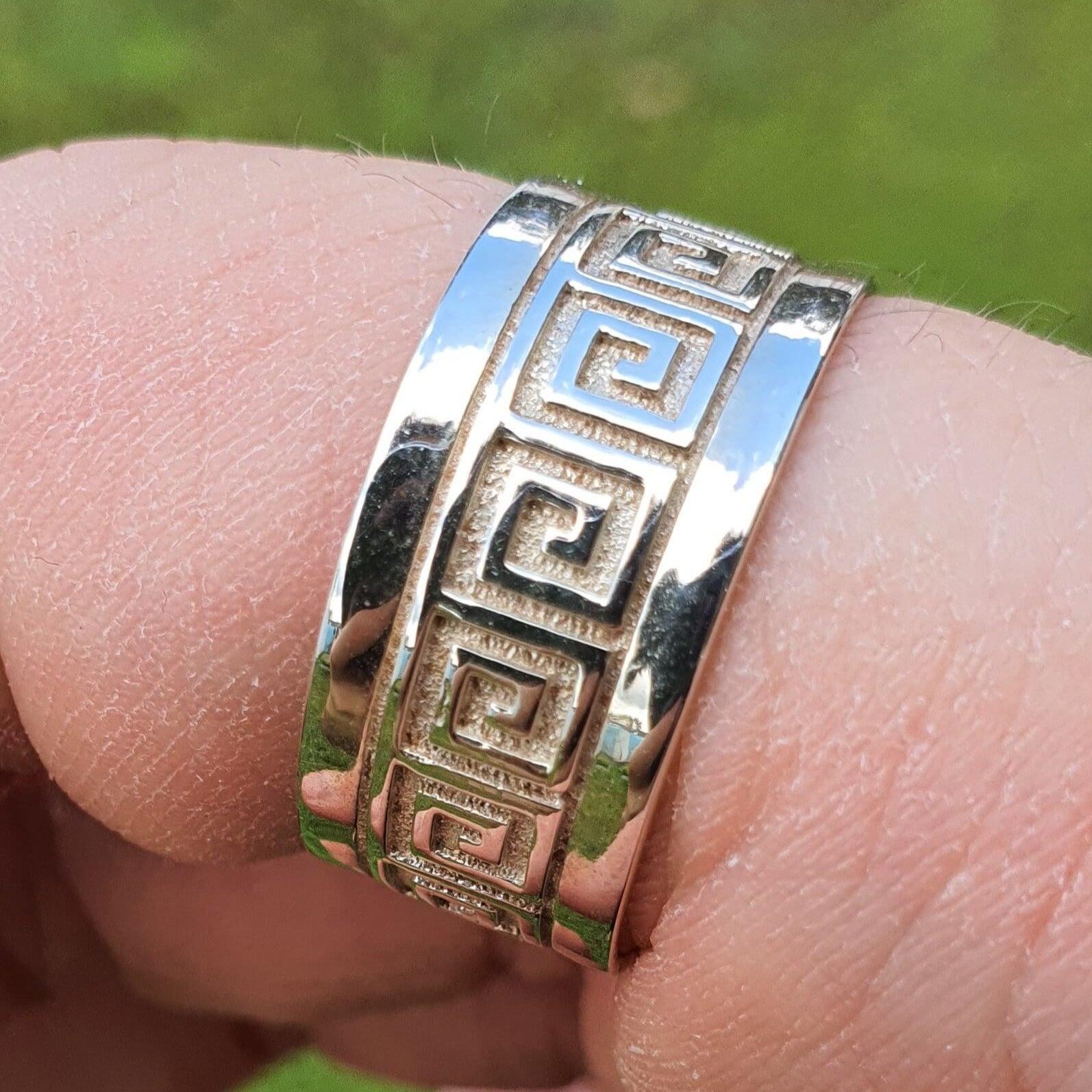 Greek Key Ring