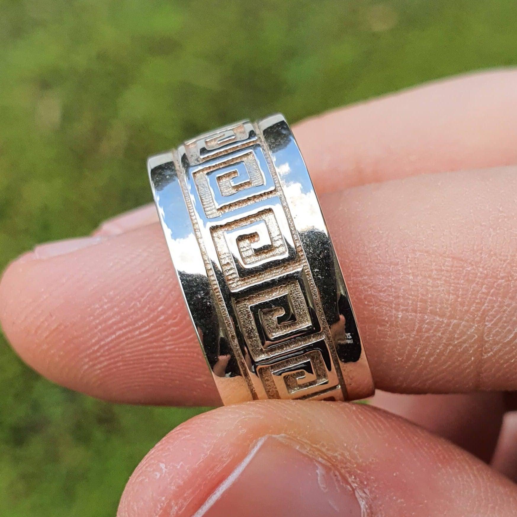 Greek Key Ring