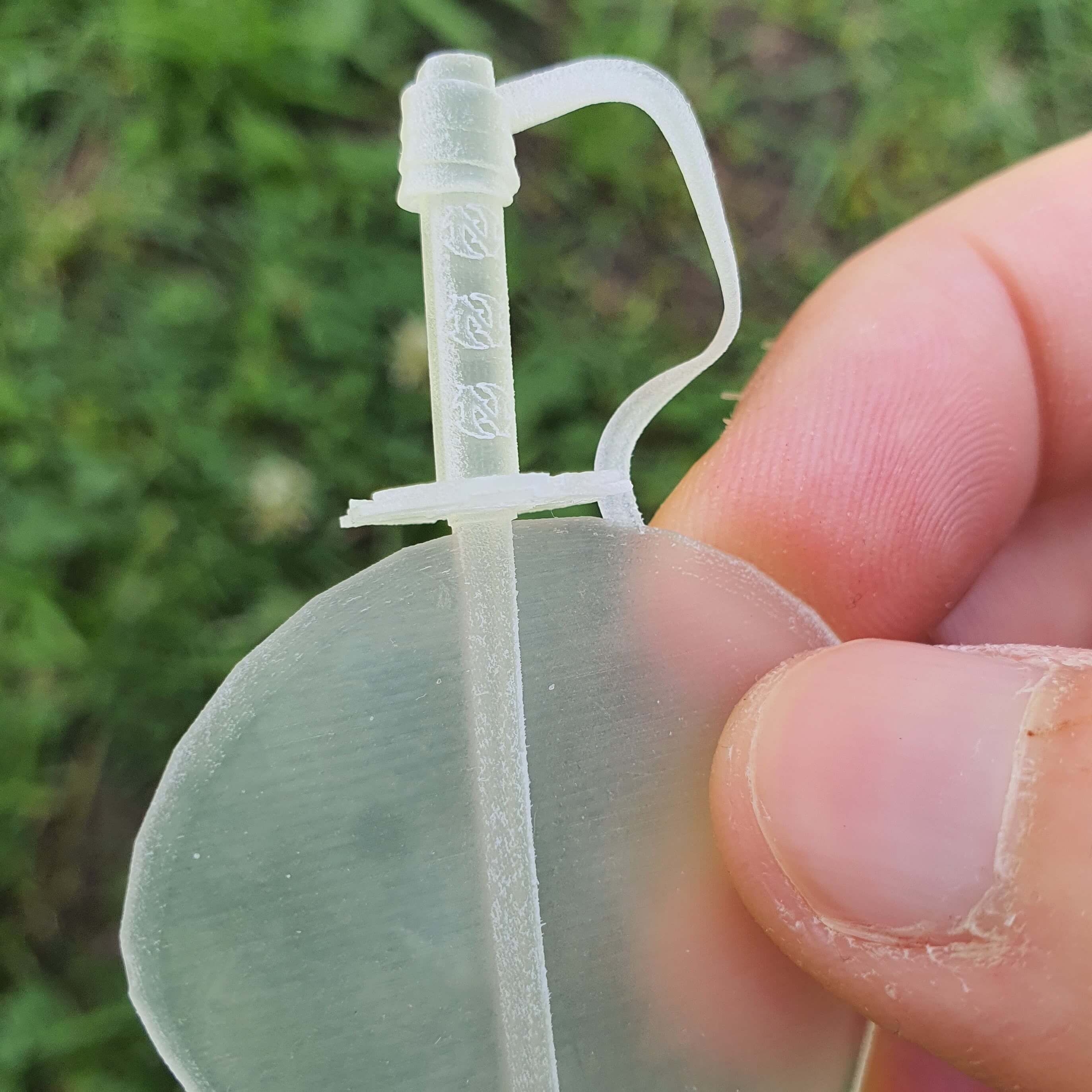 NiTride Katana Guitar Pick (With Ribbon) (6 pack)