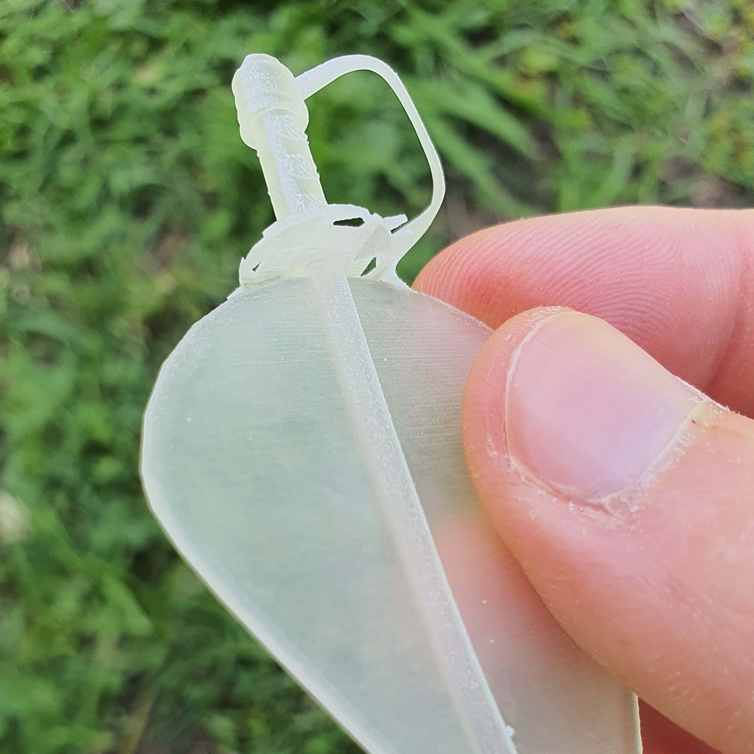 NiTride Katana Guitar Pick (With Ribbon) (6 pack)