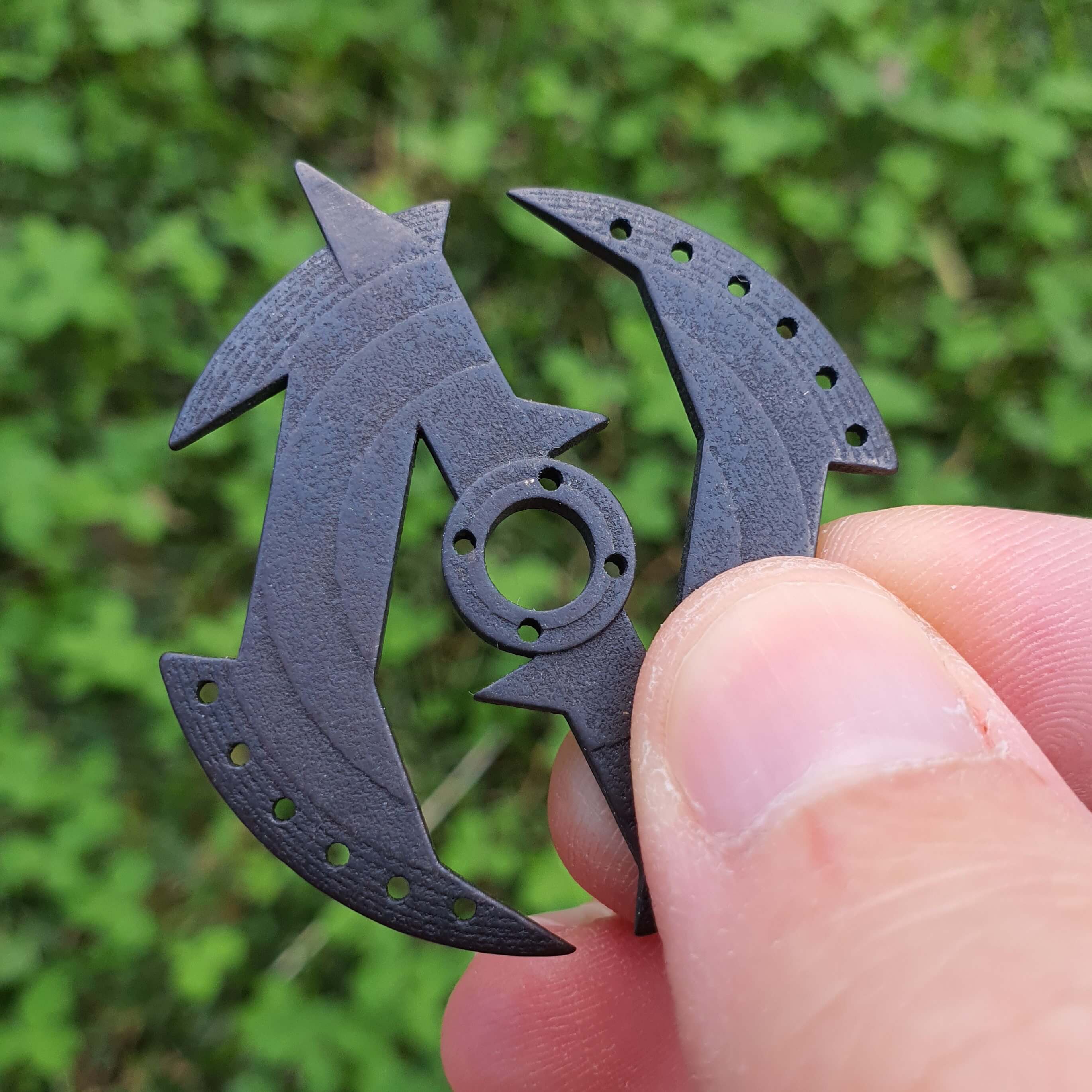 NiTride Shuriken Guitar Pick (Metal)