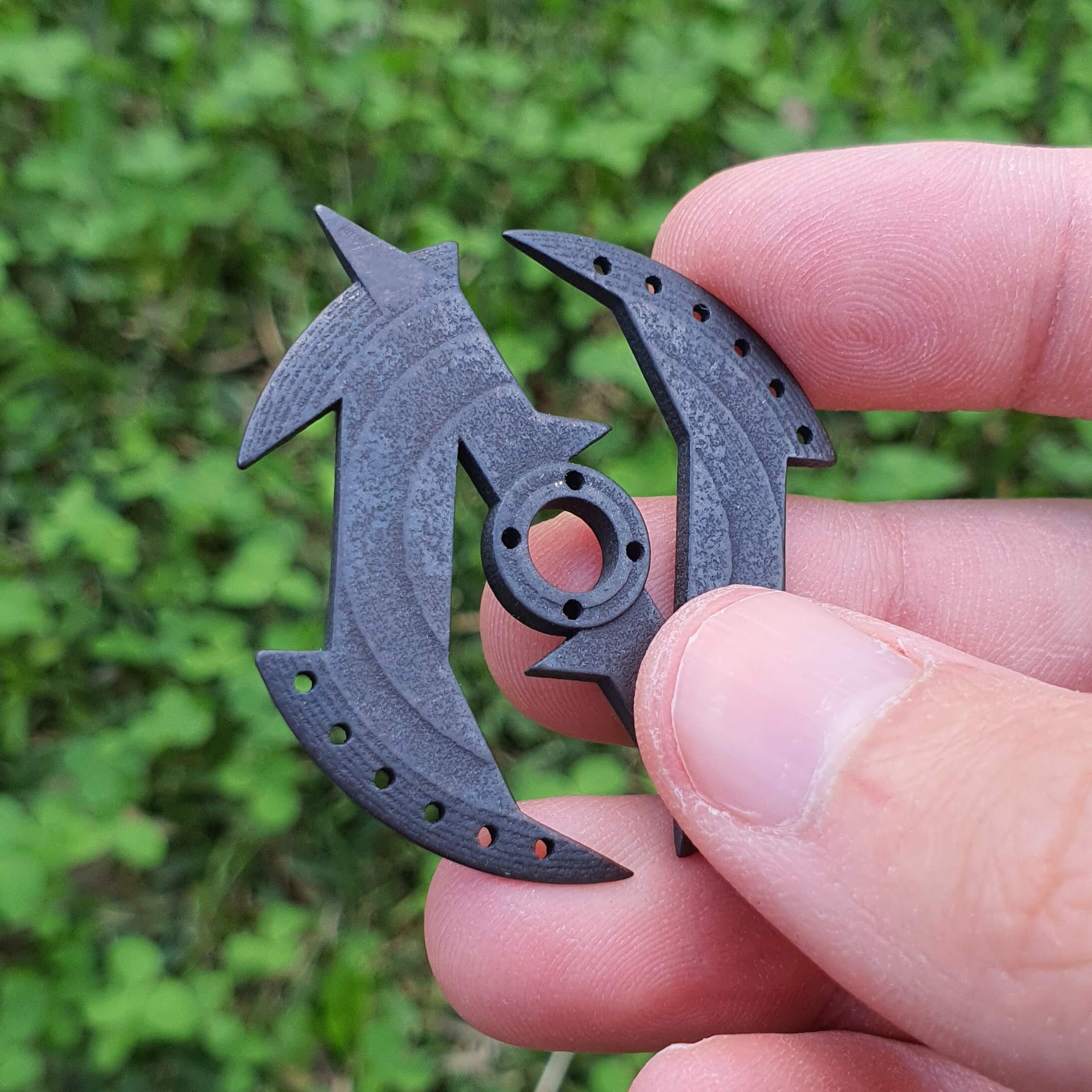 NiTride Shuriken Guitar Pick (Metal)