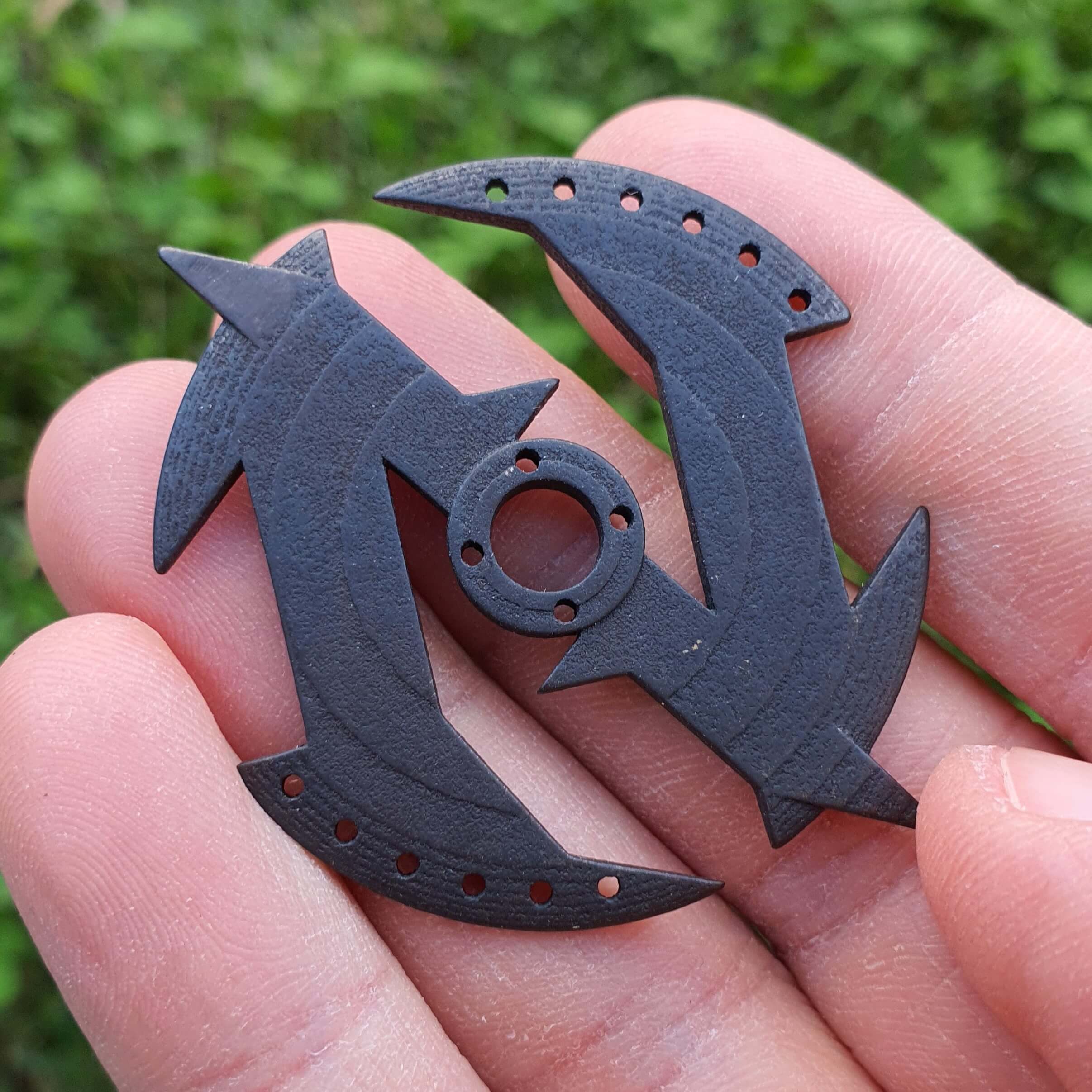 NiTride Shuriken Guitar Pick (Metal)