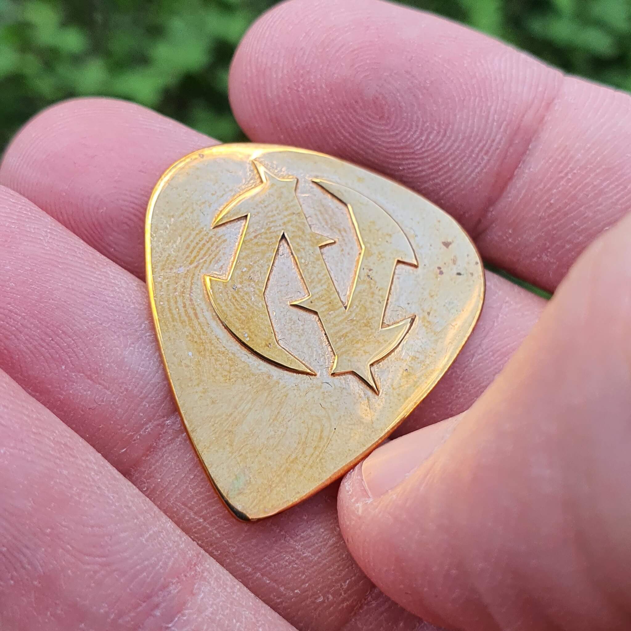 NiTride Standard Guitar Pick (Metal)