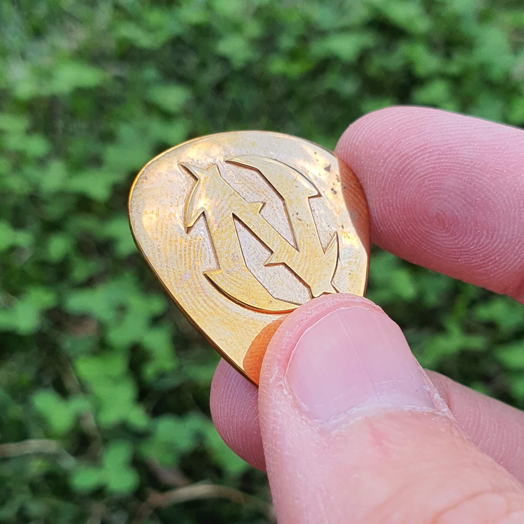 NiTride Standard Guitar Pick (Metal)