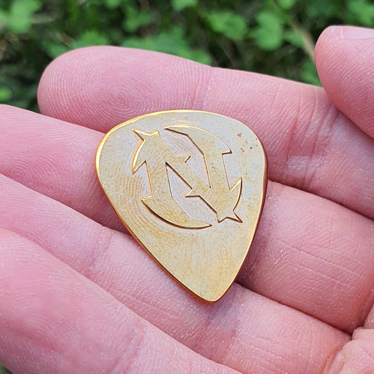 NiTride Standard Guitar Pick (Metal)