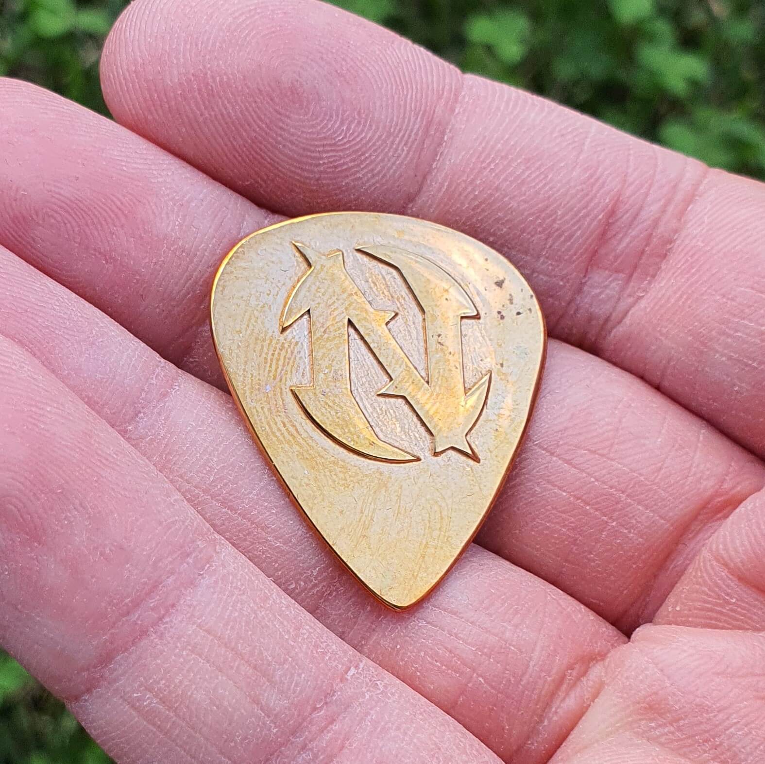 NiTride Standard Guitar Pick (Metal)