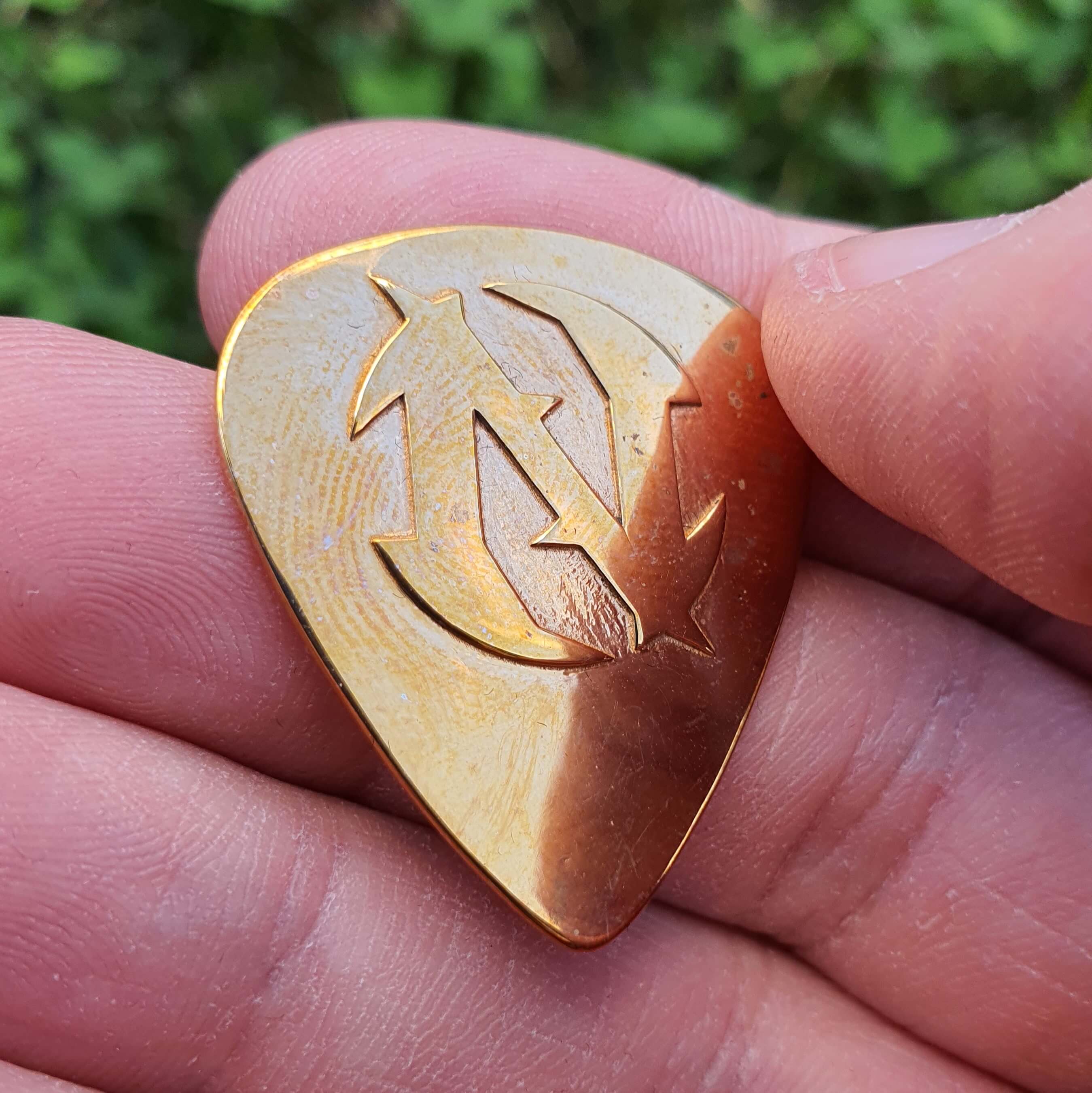 NiTride Standard Guitar Pick (Metal)