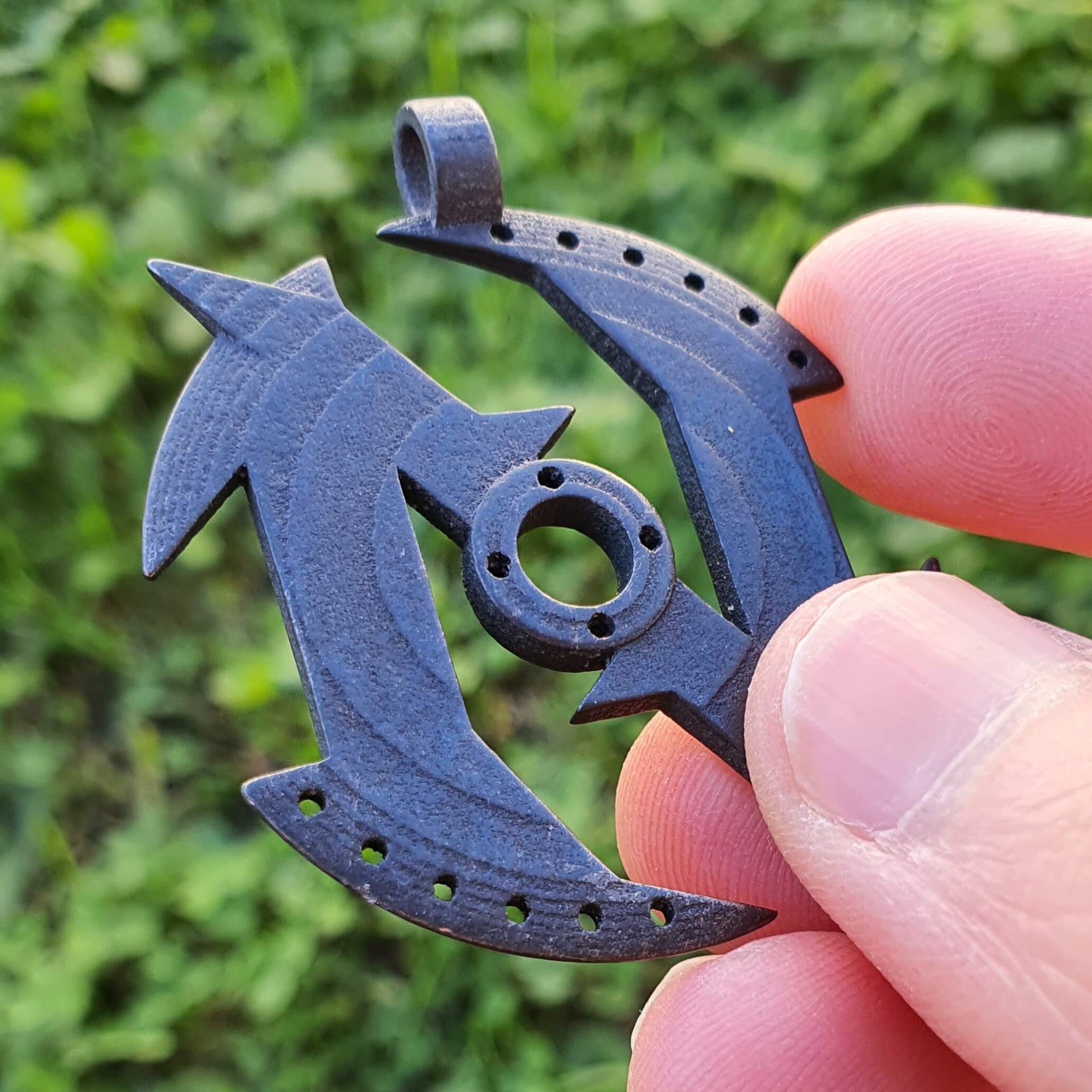 NiTride Shuriken Pendant