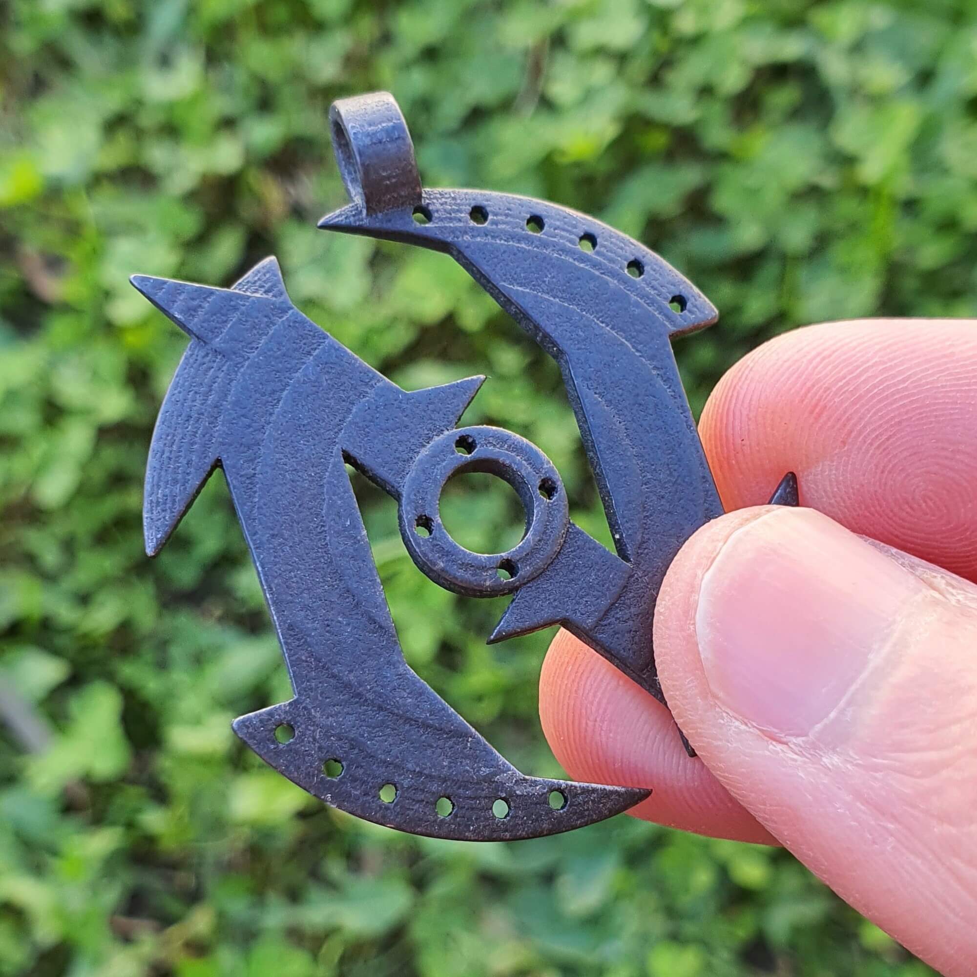 NiTride Shuriken Pendant