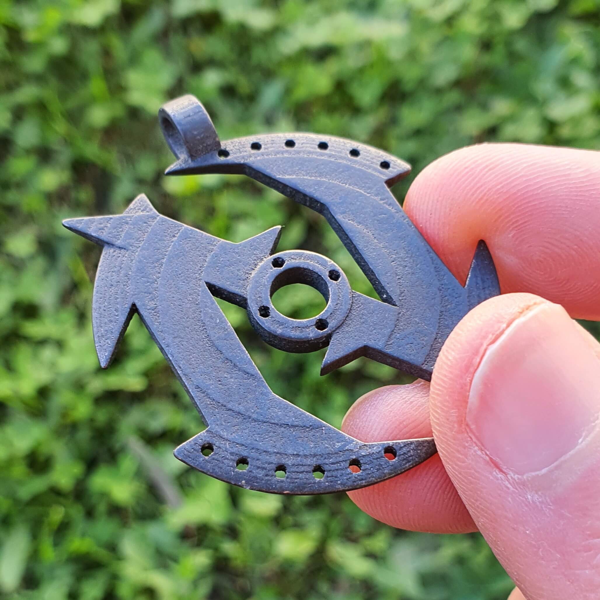 NiTride Shuriken Pendant