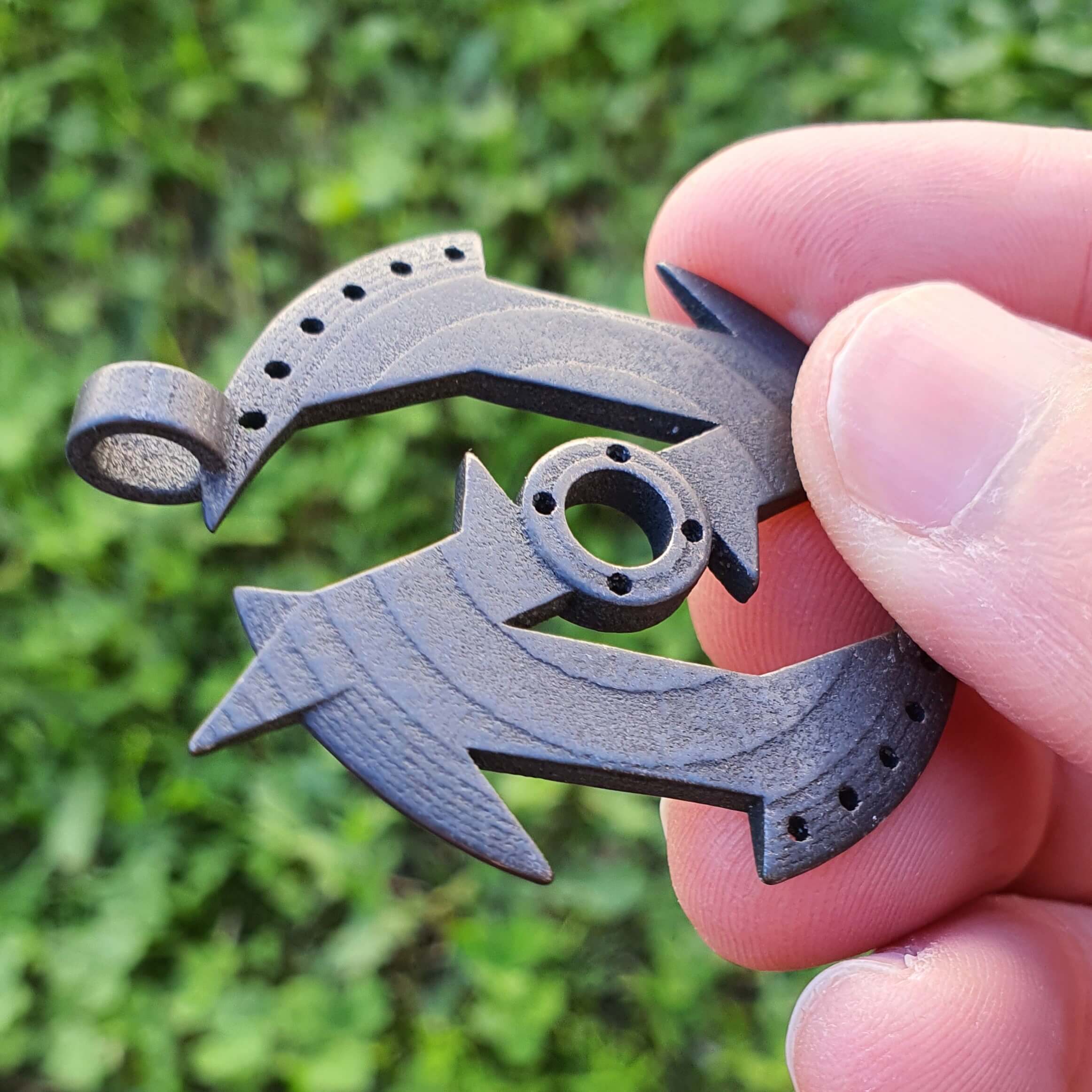 NiTride Shuriken Pendant