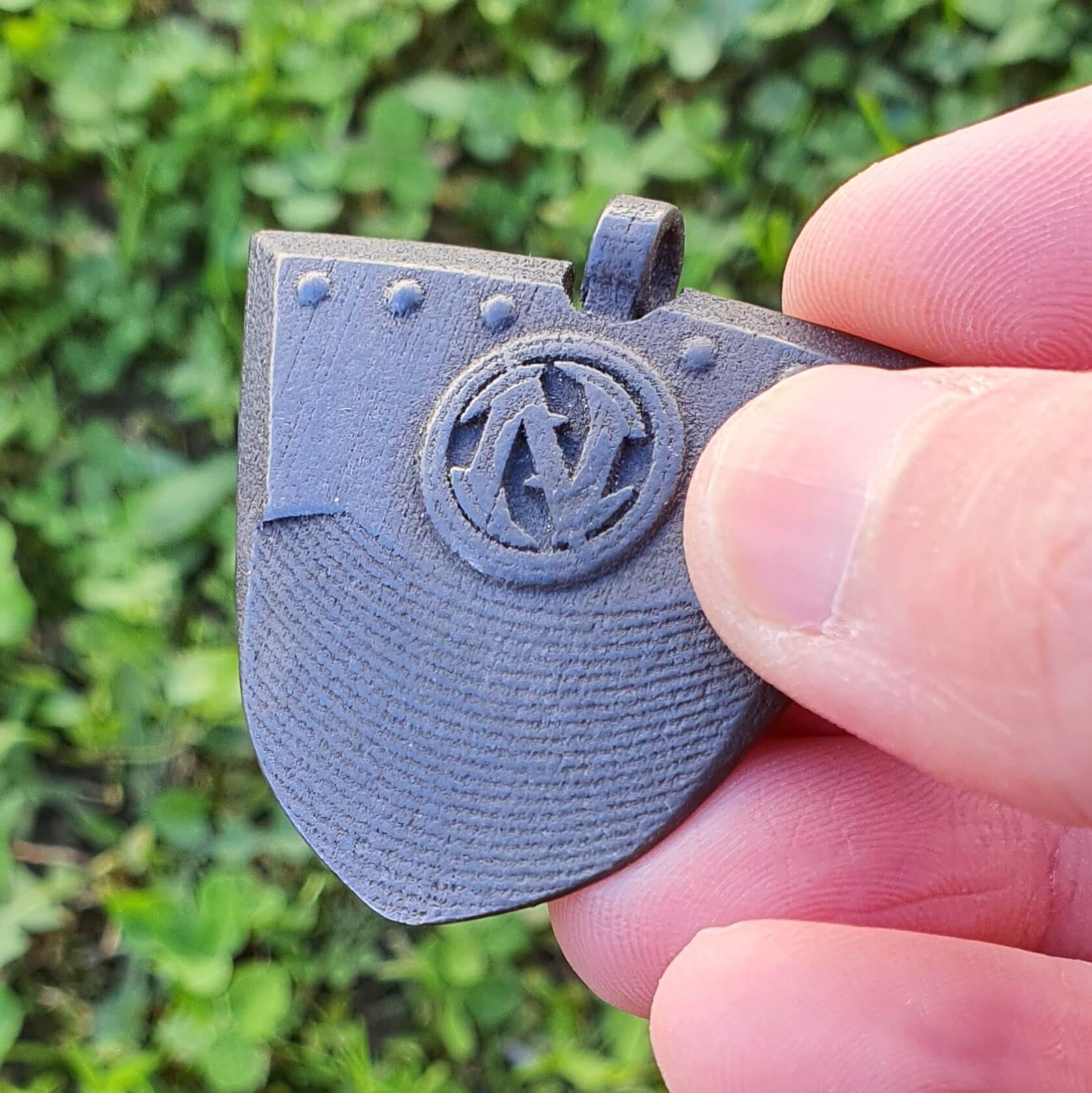 NiTride Juggernaut Guitar Pick Pendant