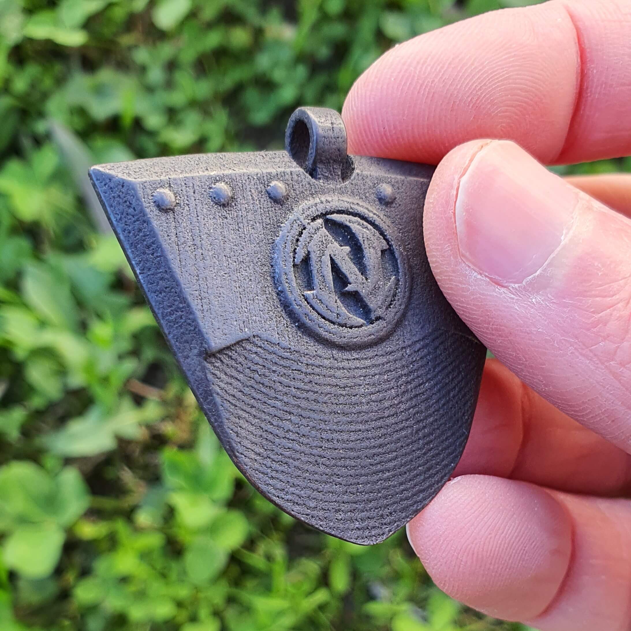 NiTride Juggernaut Guitar Pick Pendant