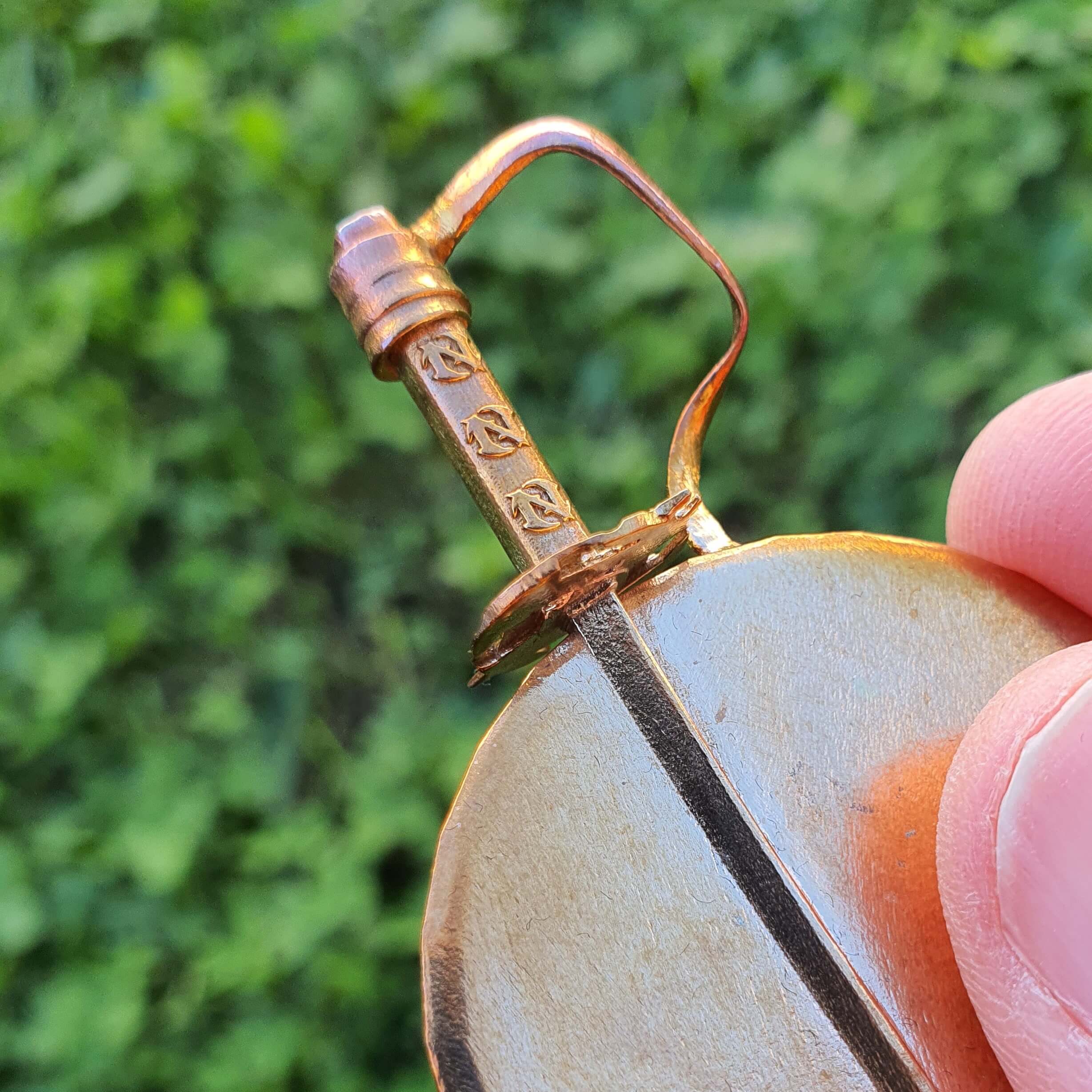 NiTride Katana Guitar Pick (With Ribbon) (Metal)