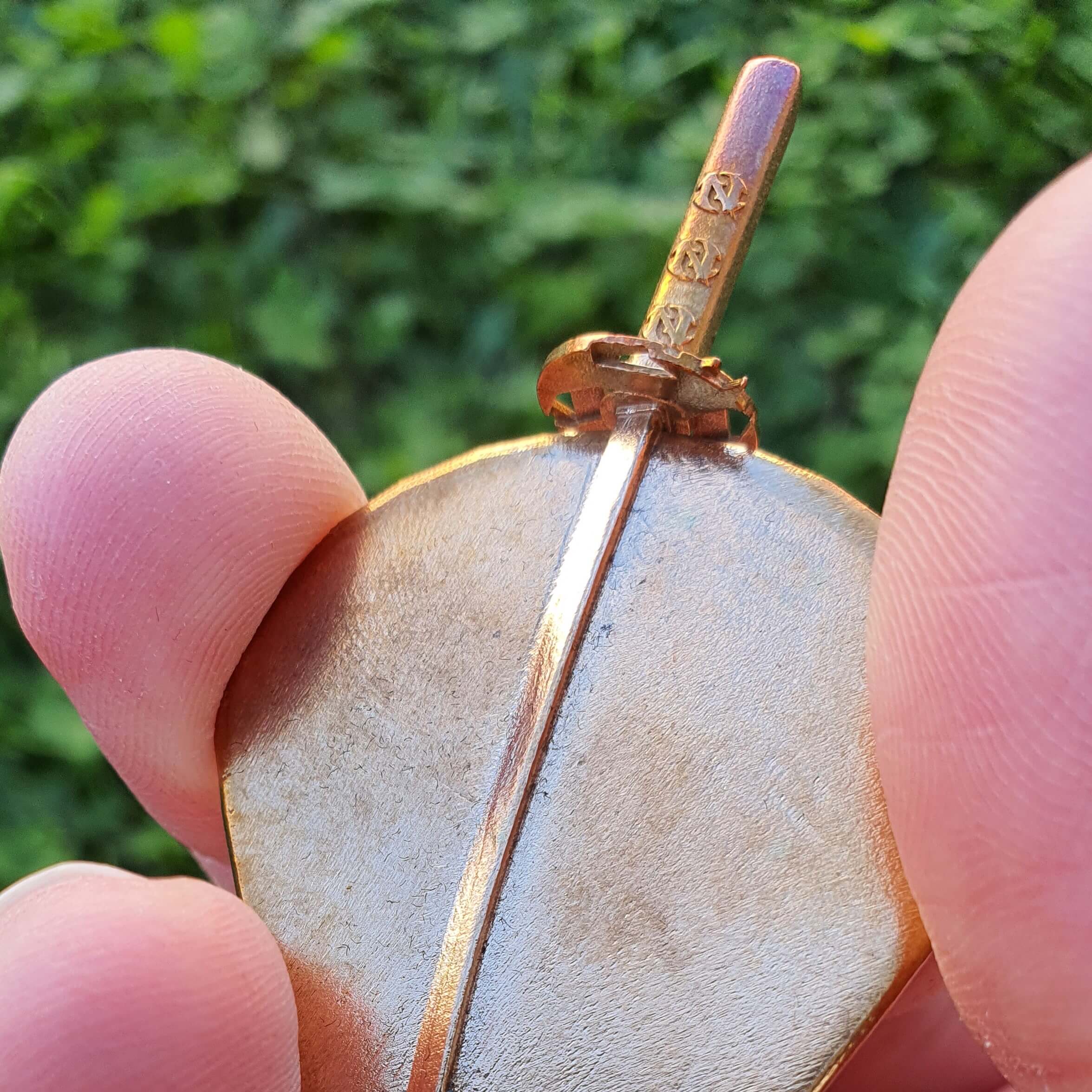 NiTride Katana Guitar Pick (Without Ribbon) (Metal)