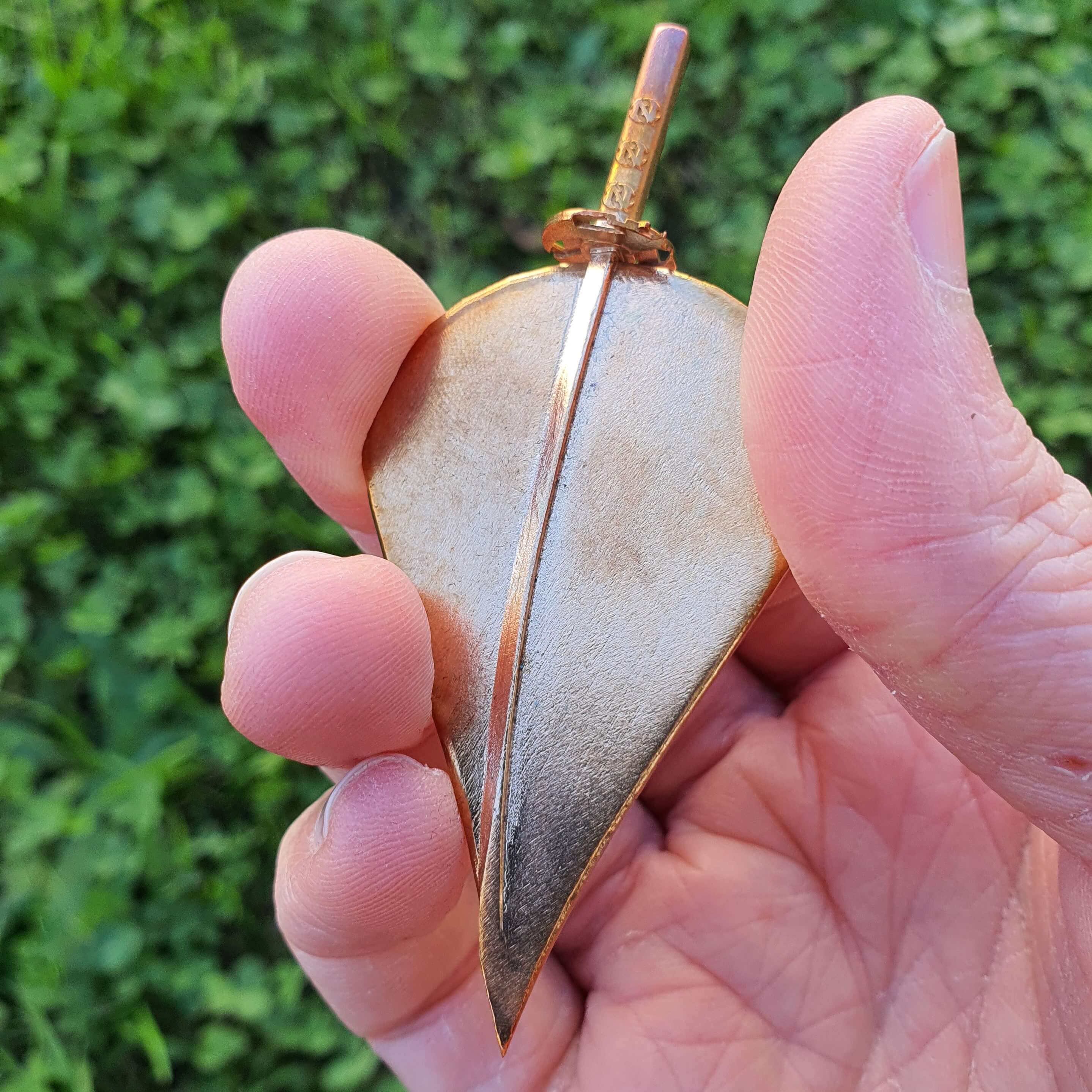 NiTride Katana Guitar Pick (Without Ribbon) (Metal)