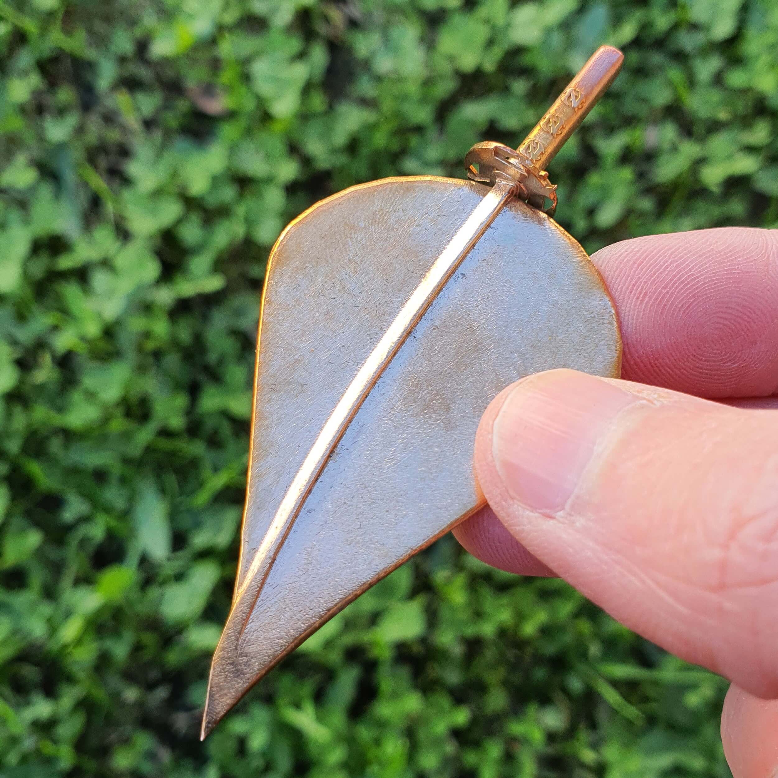 NiTride Katana Guitar Pick (Without Ribbon) (Metal)