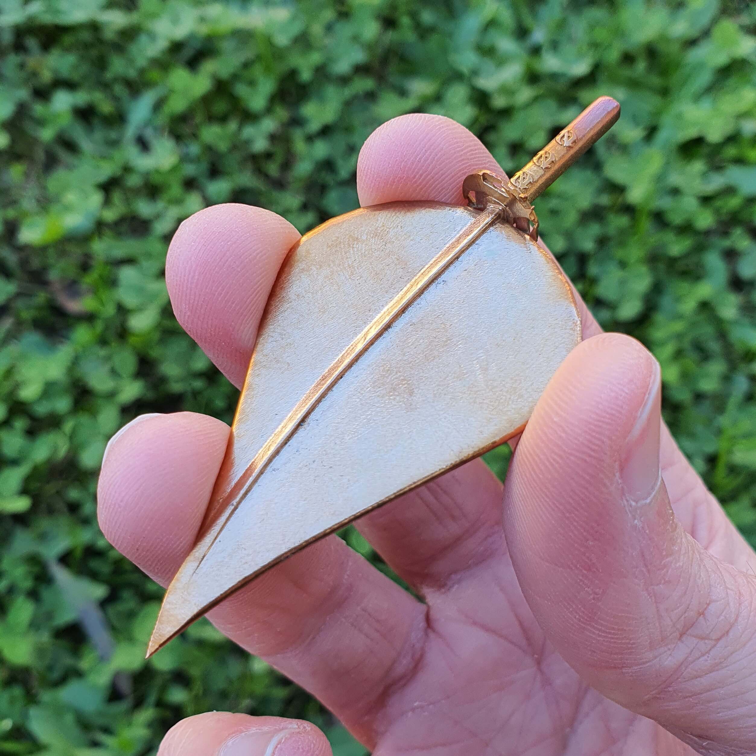 NiTride Katana Guitar Pick (Without Ribbon) (Metal)