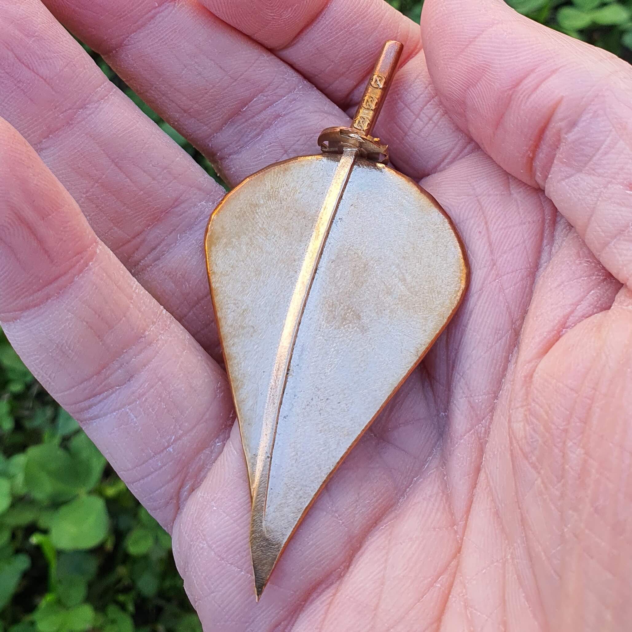 NiTride Katana Guitar Pick (Without Ribbon) (Metal)