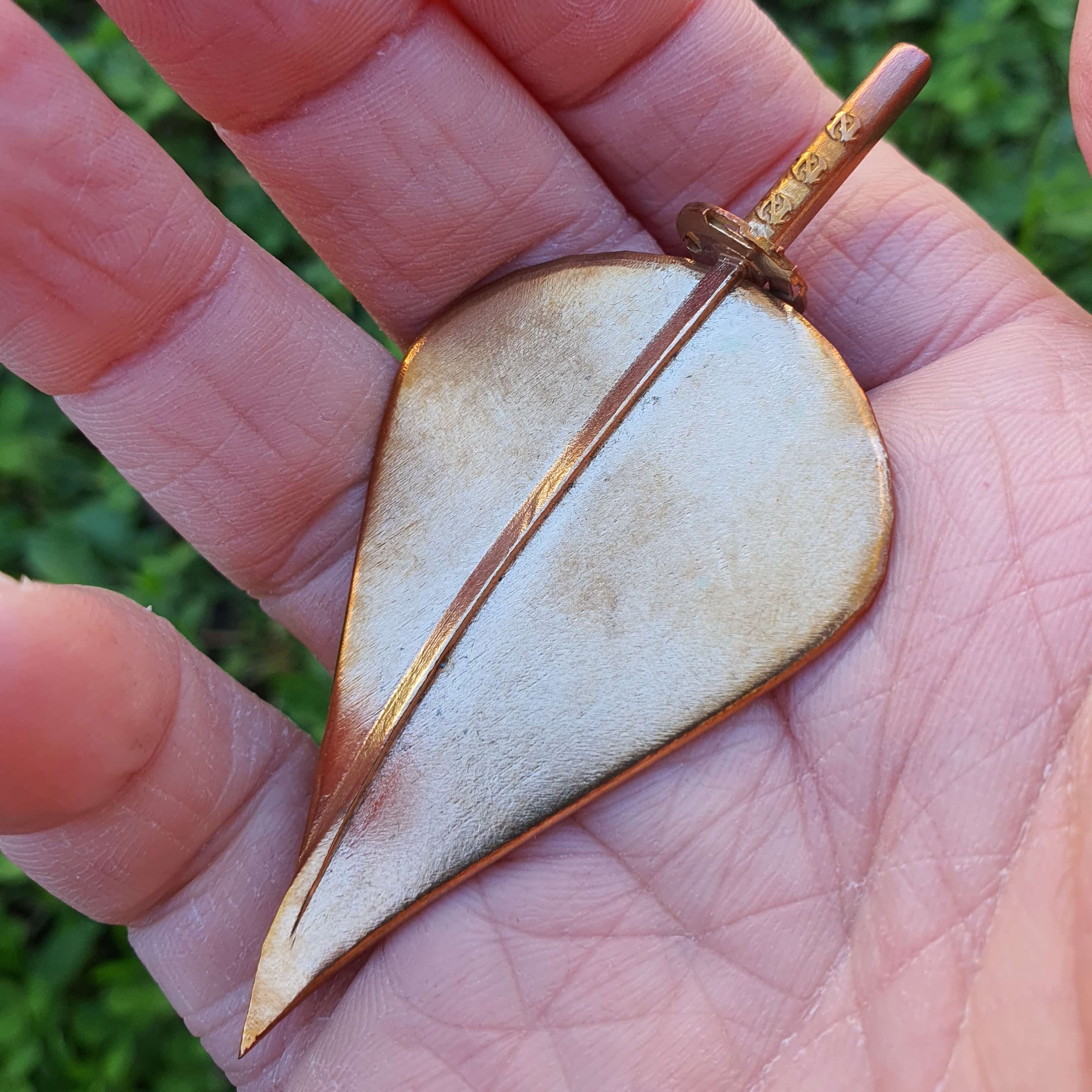 NiTride Katana Guitar Pick (Without Ribbon) (Metal)