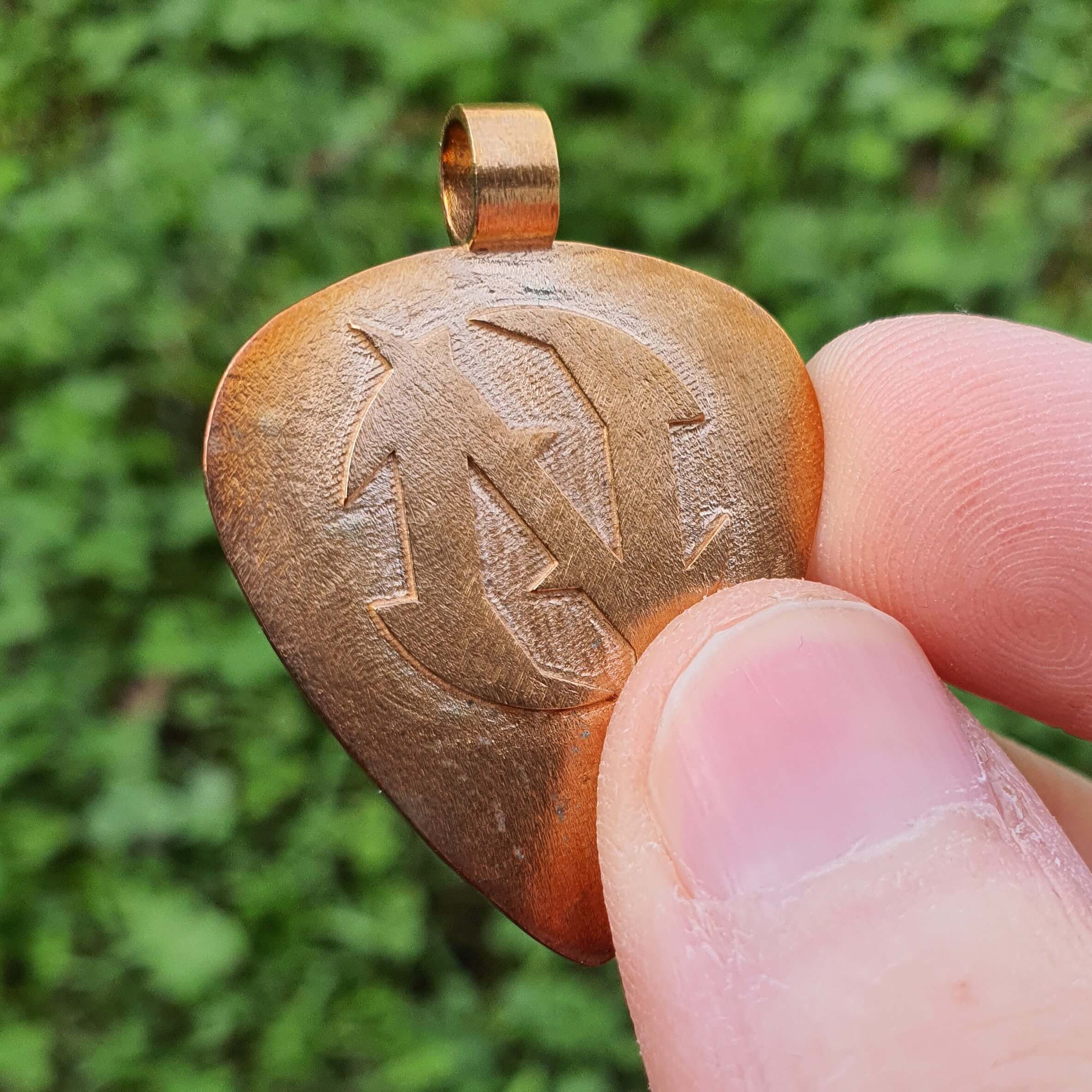 NiTride Standard Guitar Pick Pendant