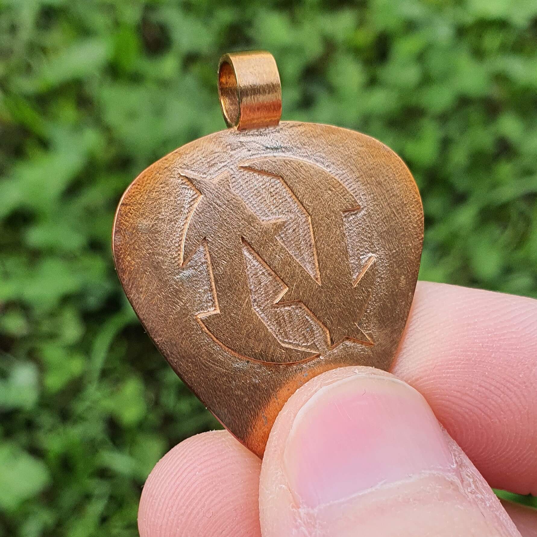 NiTride Standard Guitar Pick Pendant