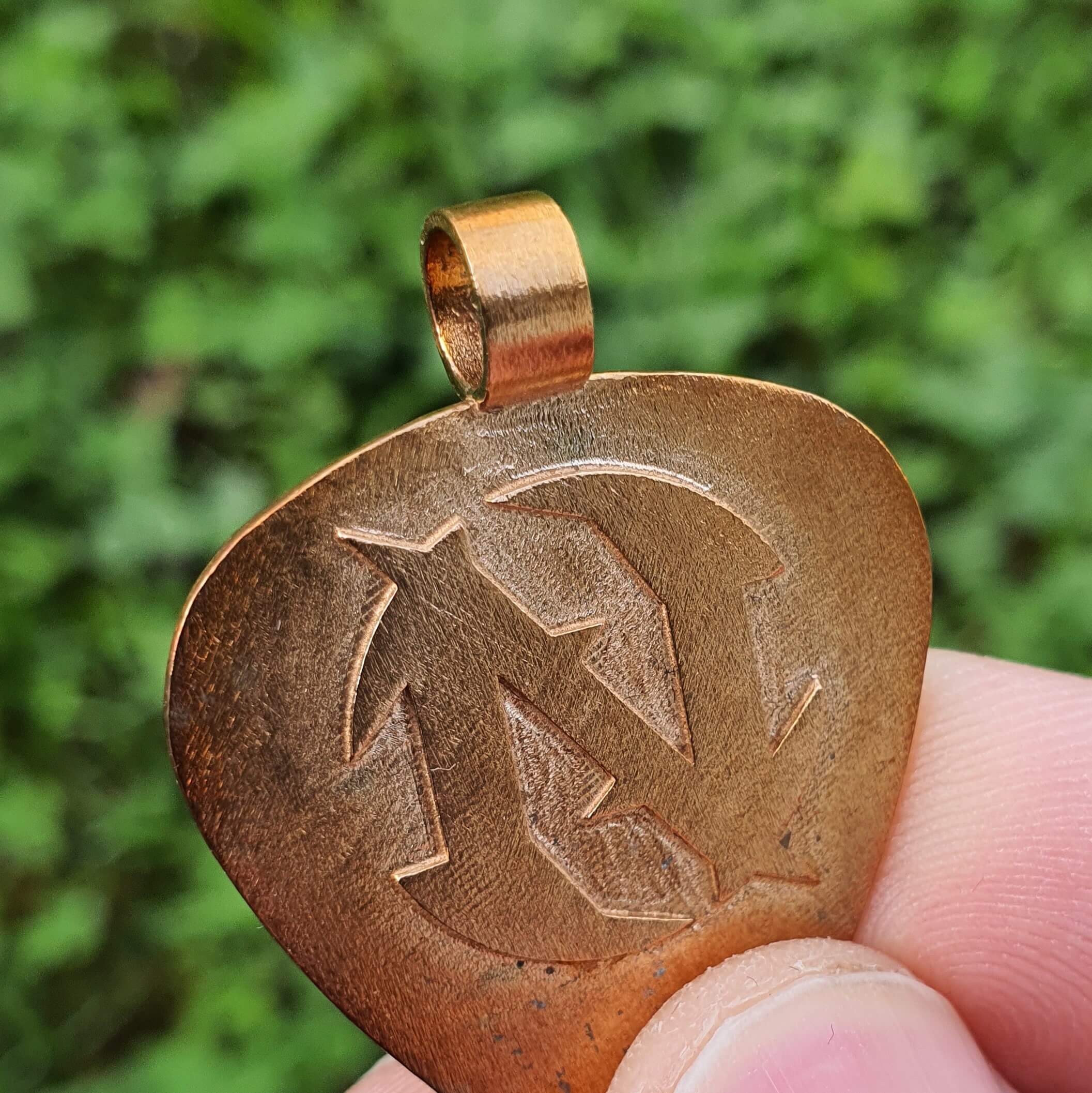 NiTride Standard Guitar Pick Pendant